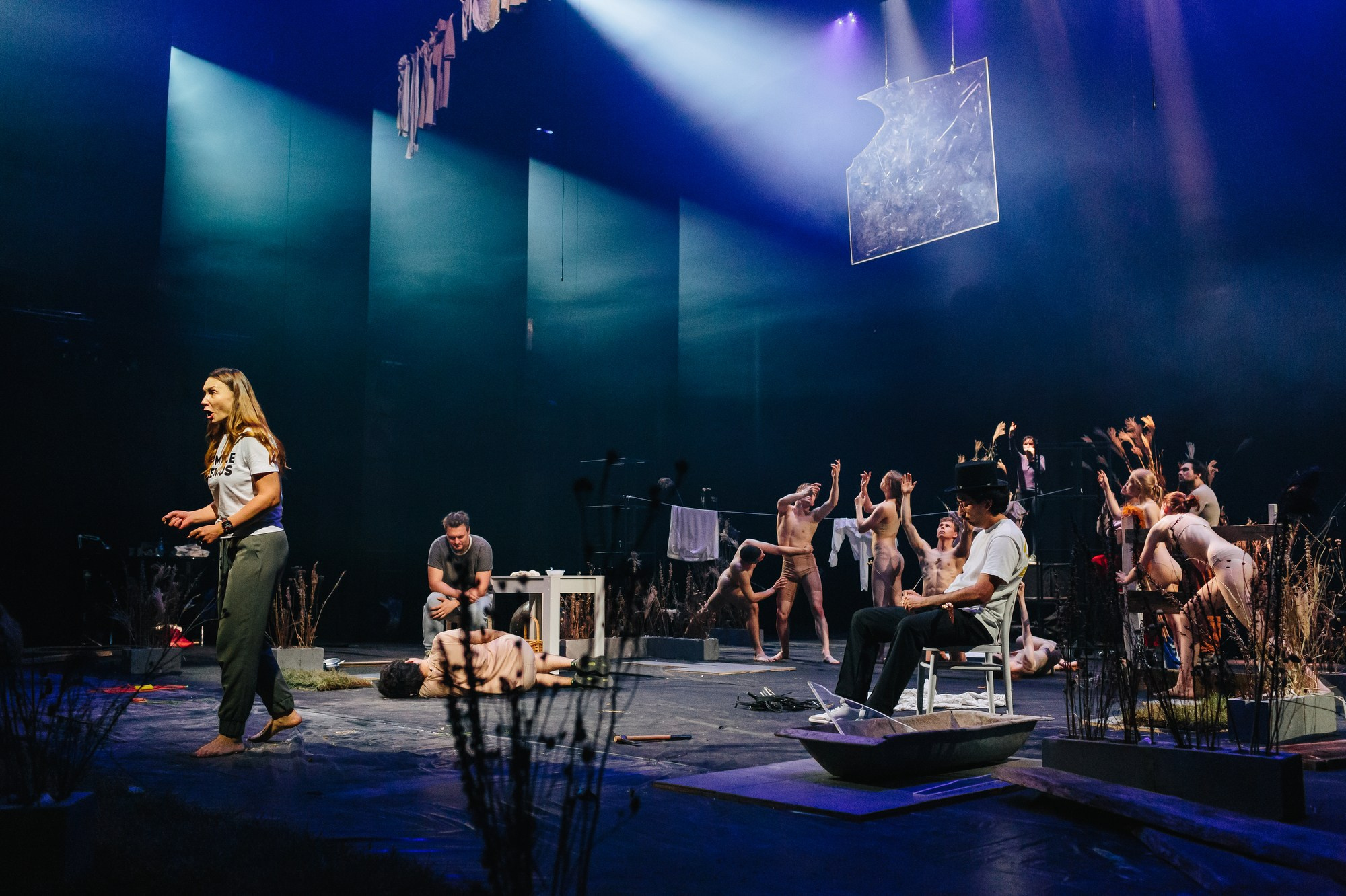 Спектакль Приглушенные голоса в Театре Академии танца Б. Эйфмана (+репетиция). Семейный и портретный фотограф в Санкт-Петербурге Андрей Воробьев