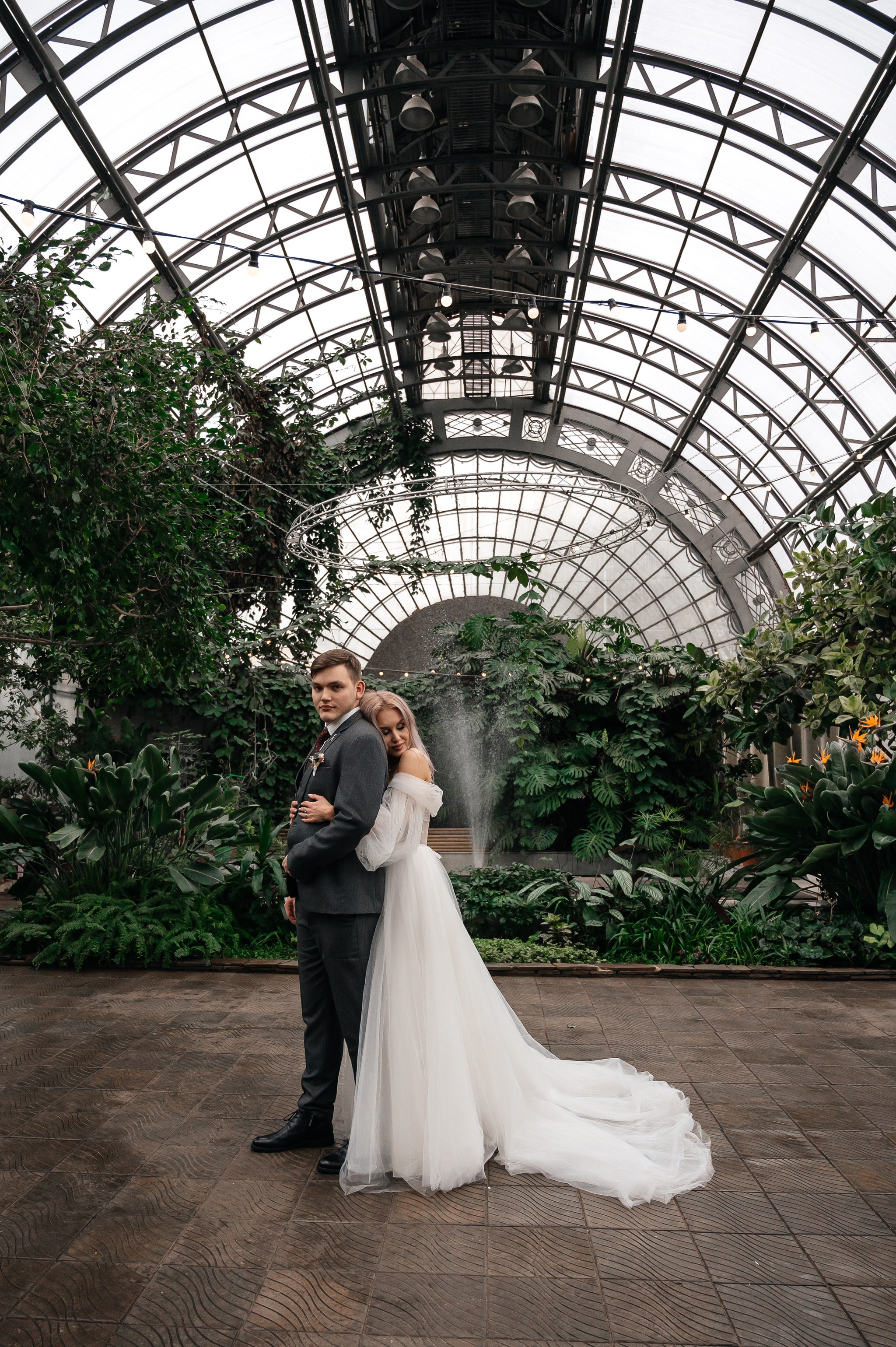 Оранжерея Таврического сада. Свадебный и семейный фотограф из Санкт-Петербурга Климов Анатолий