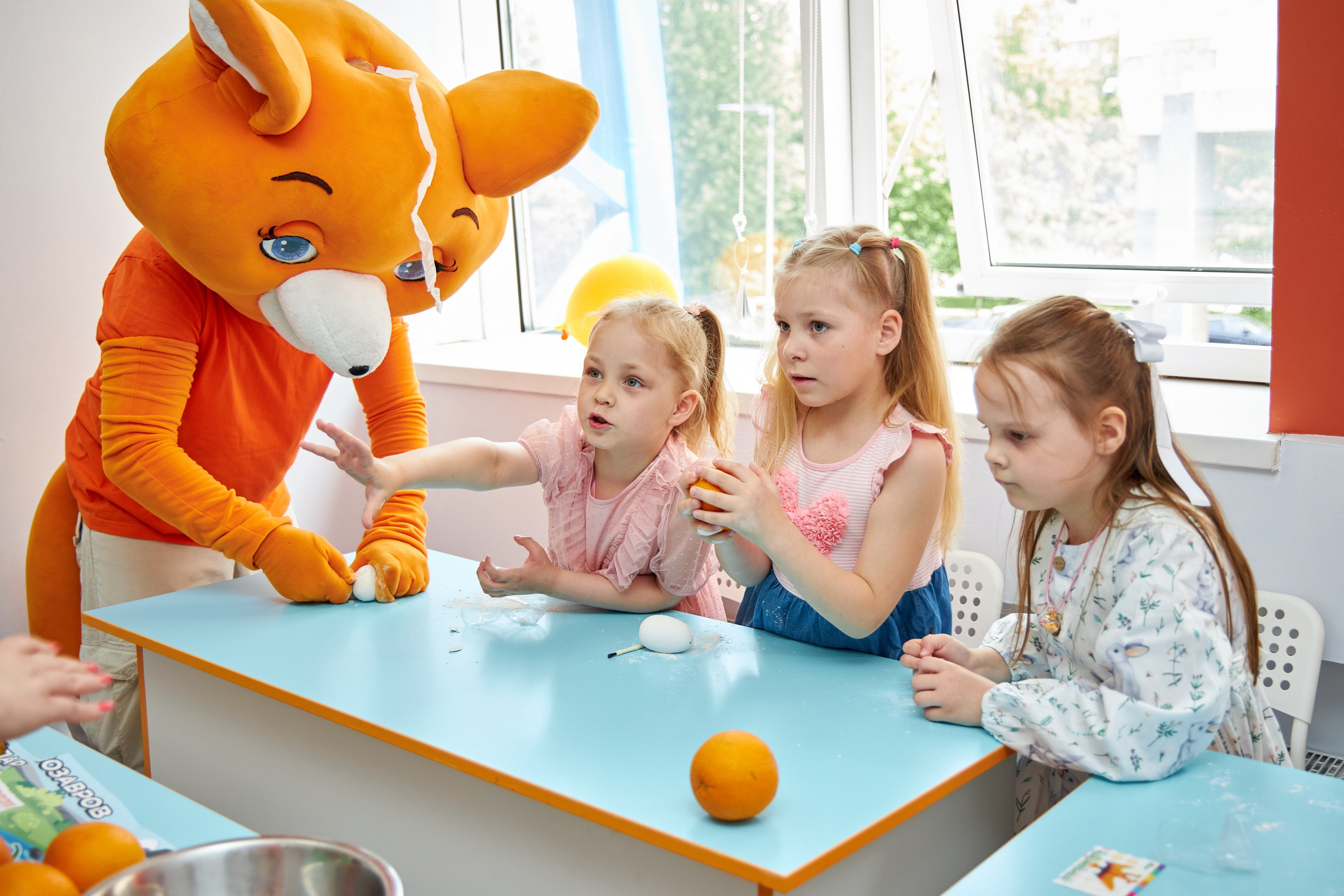 Репортажные кадры с детских праздников