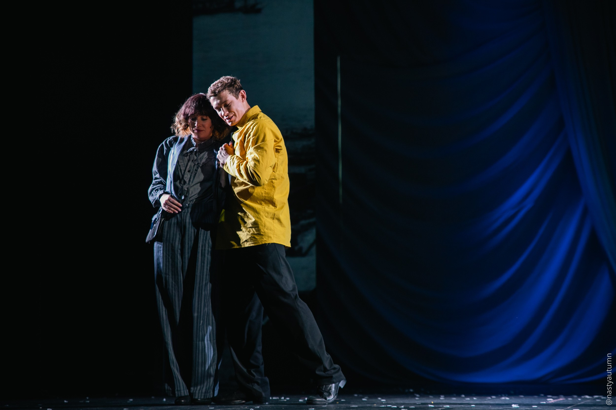 Генеральный прогон «Маяковский. Я сам.». Репортажный и концертный фотограф в Москве Анастасия Осень