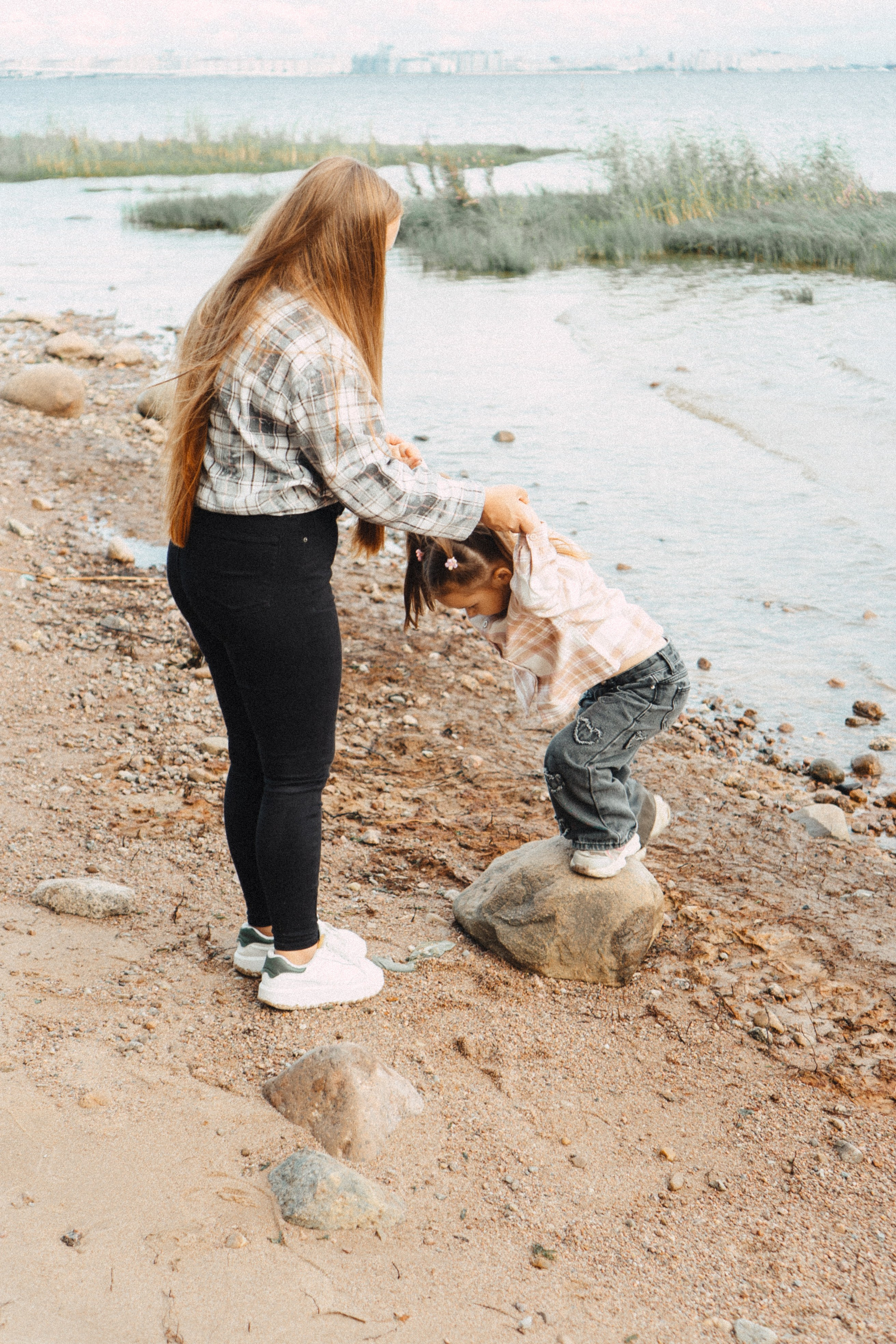 МАМА И ДОЧКА НА ФИНСКОМ ЗАЛИВЕ. Профессиональный фотограф, Санкт-Петербург — Виктория Богомолова