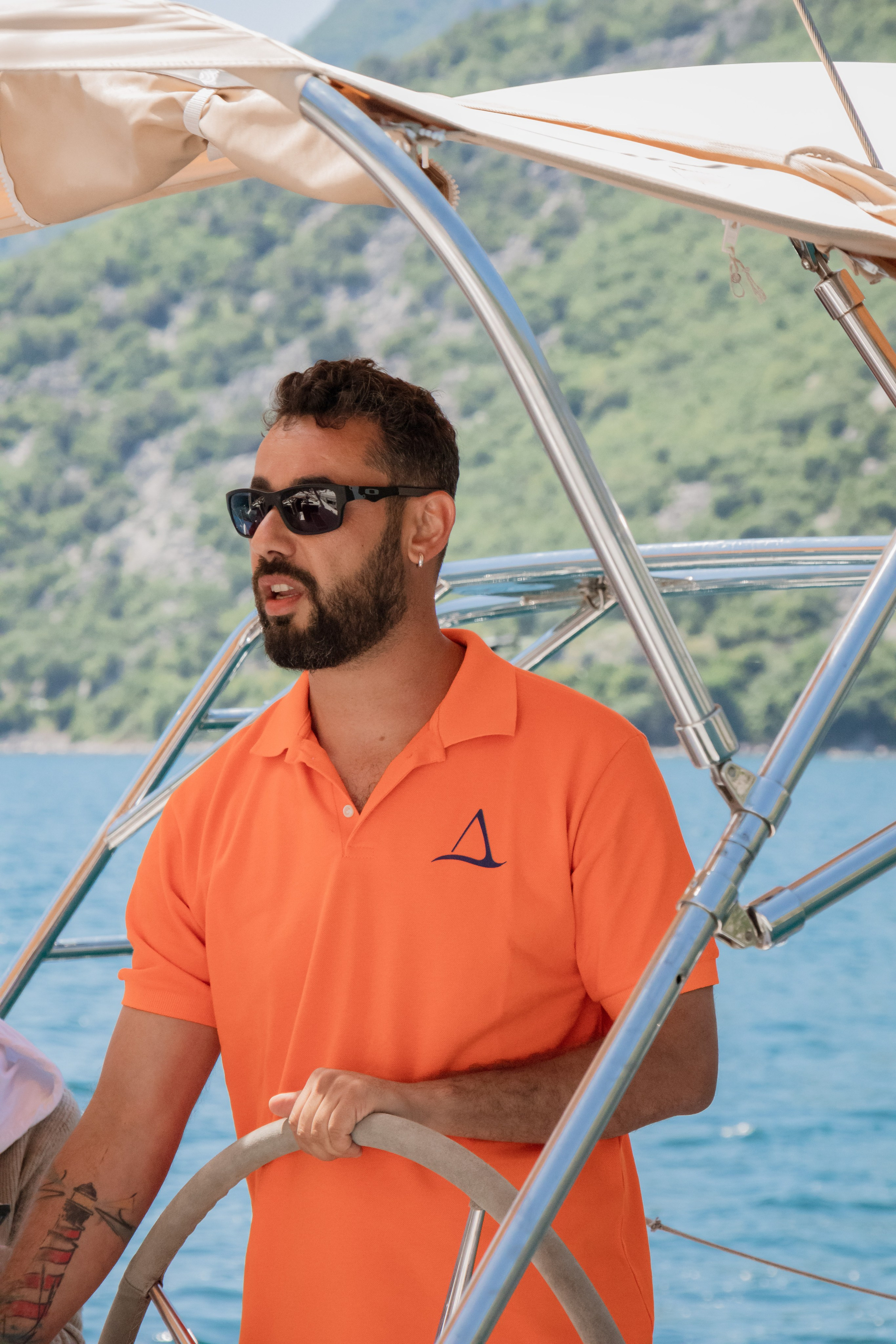 Photoshoot for men in Montenegro. Portrait photographer in Tivat Montenegro Katerina Kirsanova