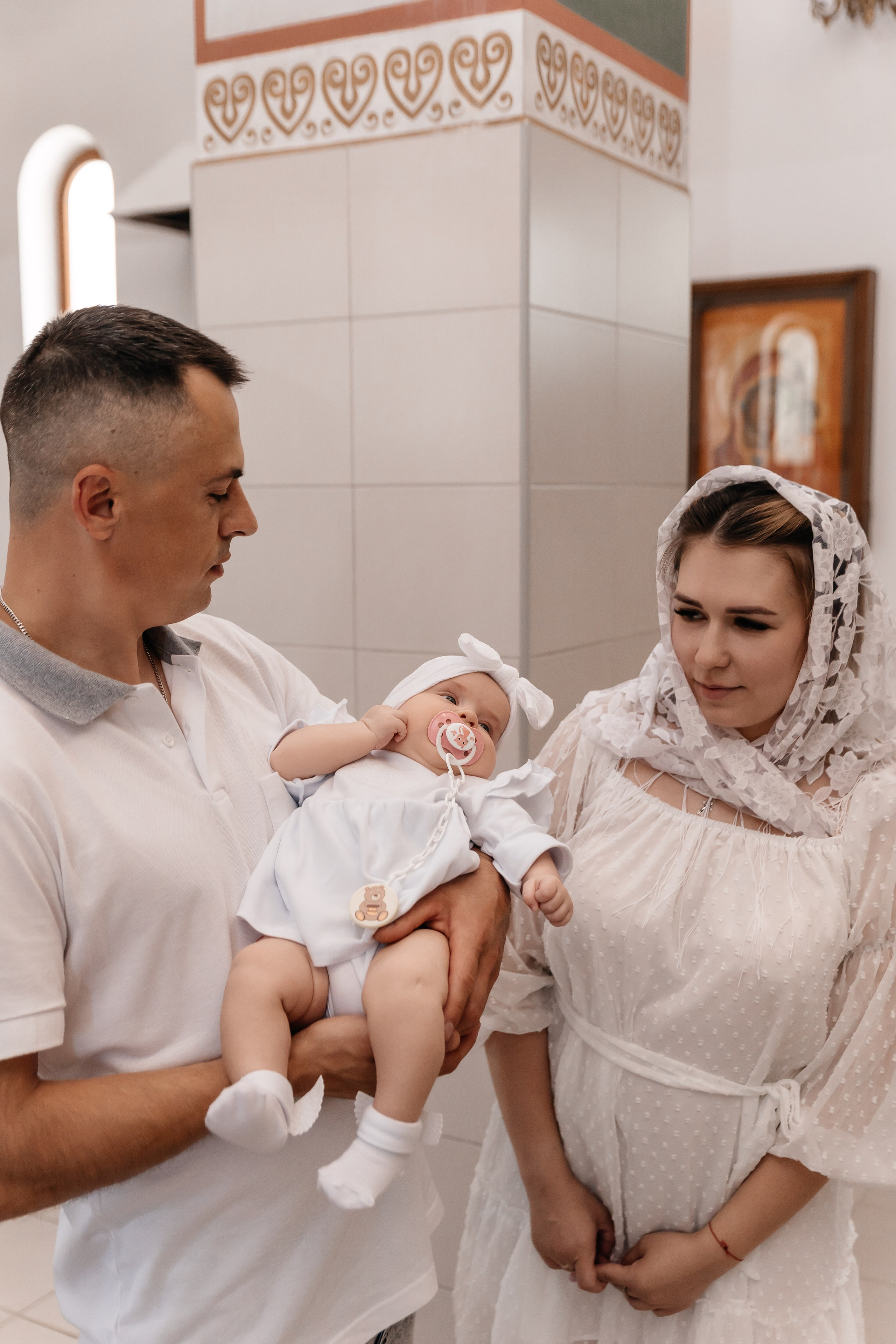 Крещение Ксении. Семейный фотограф Минск Усова Ольга