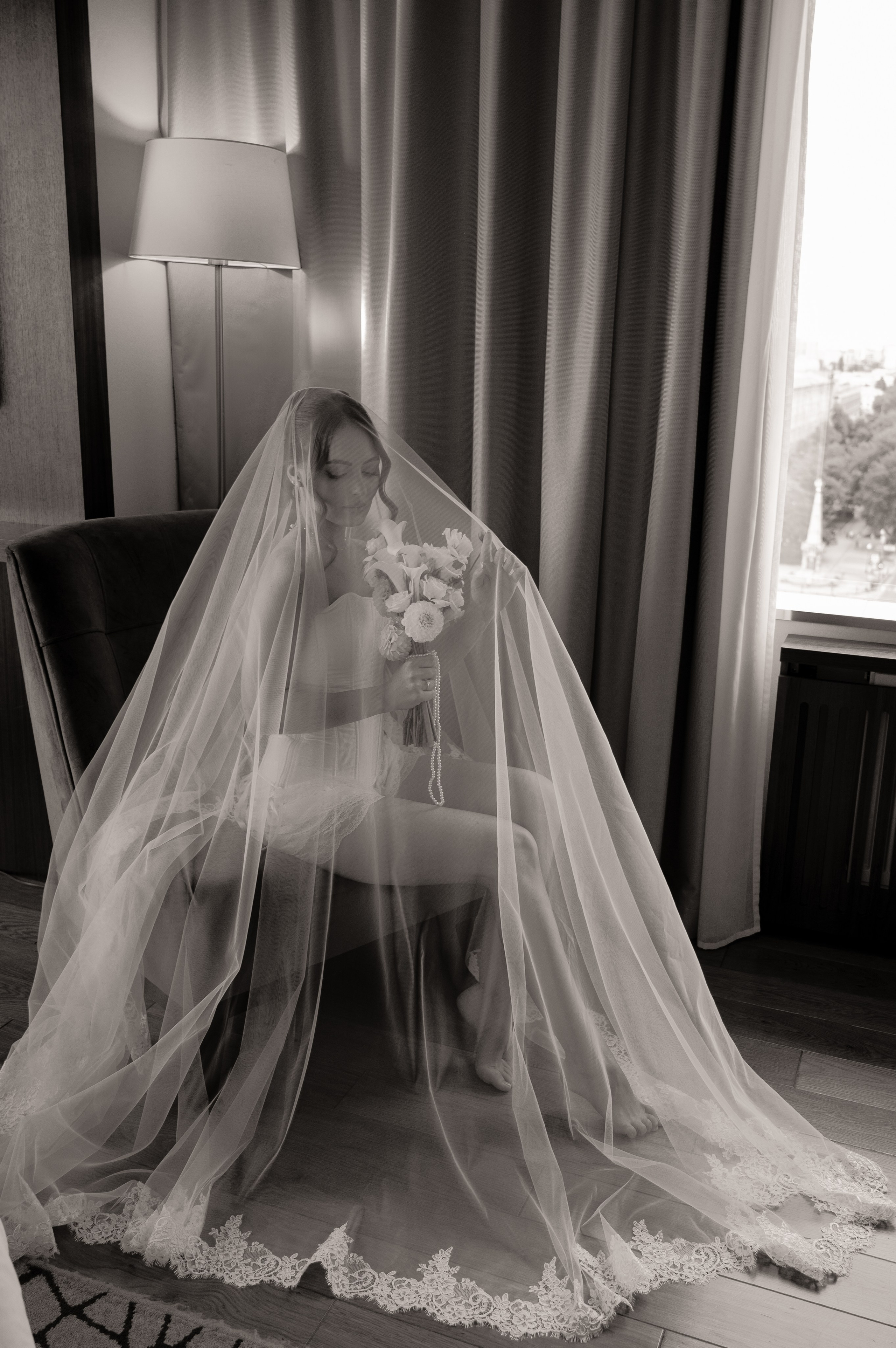 Свадьба (утро в отеле). Свадебный и семейный фотограф в Краснодаре Алина Мельник