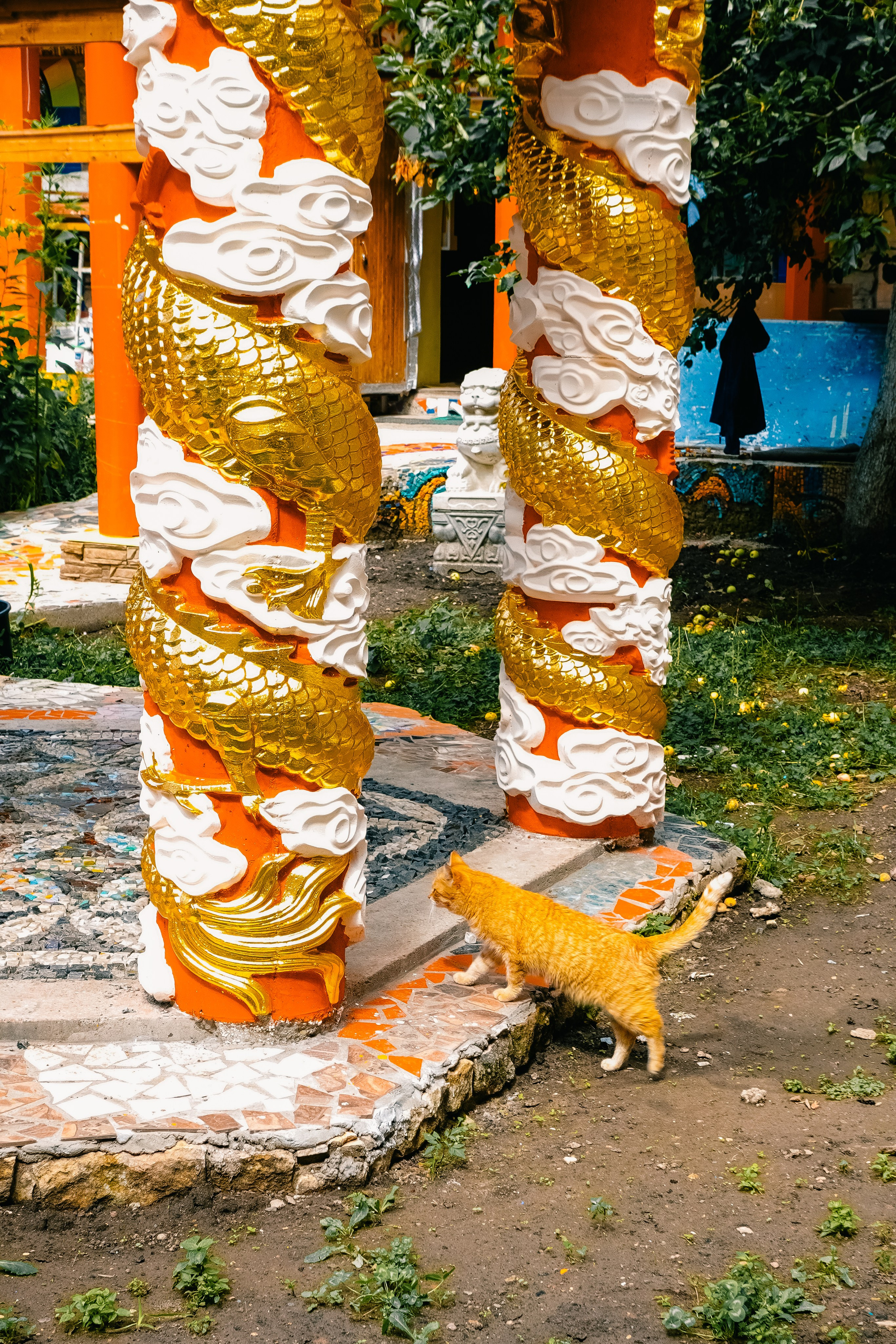 Строительство храма в Казани. Фотограф Алиса Аспер