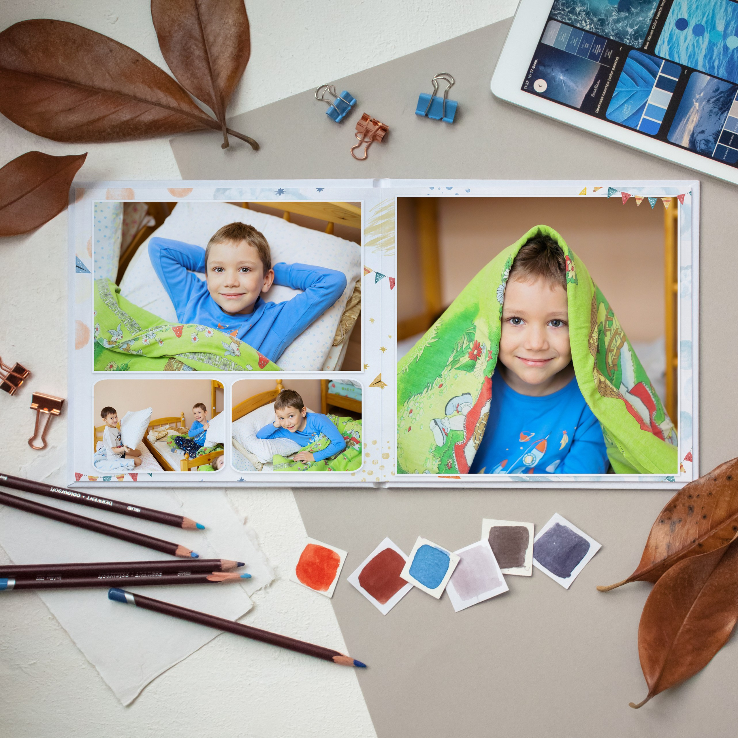 Примеры альбомов в Детский сад. Фотограф г. Москва Олеся Пантелеева