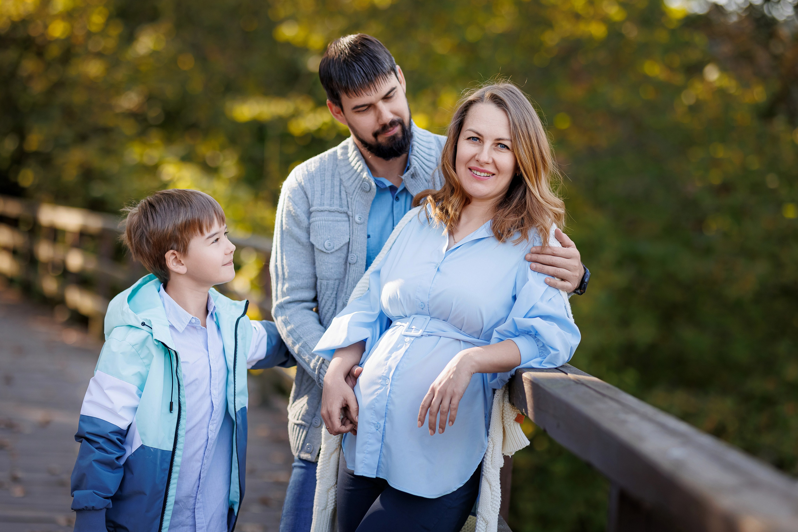 Екатерина, Алексей и Глеб, «В ожидании». Семейный и детский фотограф Комина Елена, Власиха, Одинцово