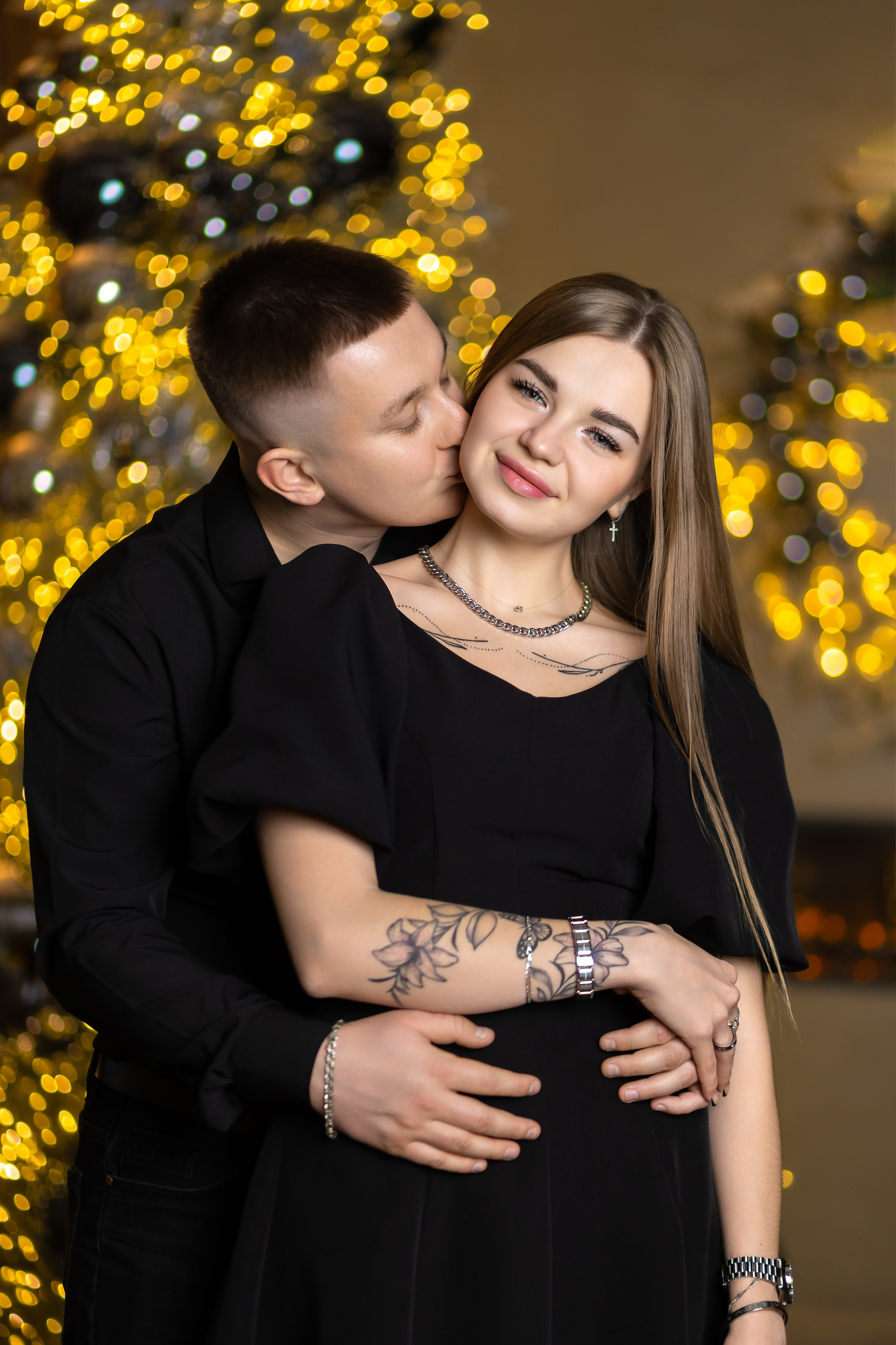 Парная новогодняя фотосессия. Ирина Мезенцева | Женский и предметный фотограф | г. Омск