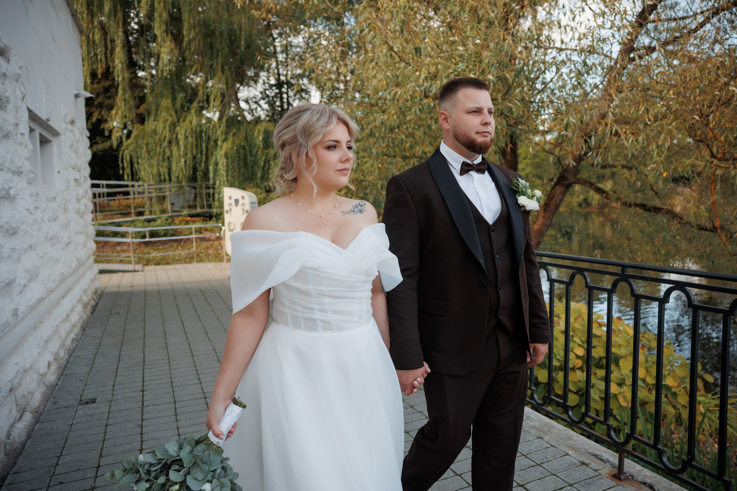 Регистрация и прогулка в Остафьево. Свадебный и репортажный фотограф (Москва, Королев и другие)