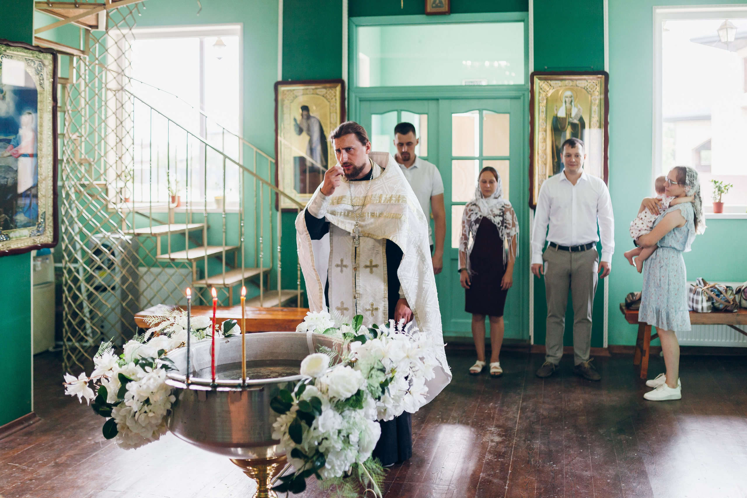 Крещение. Фотограф Денис Денисов