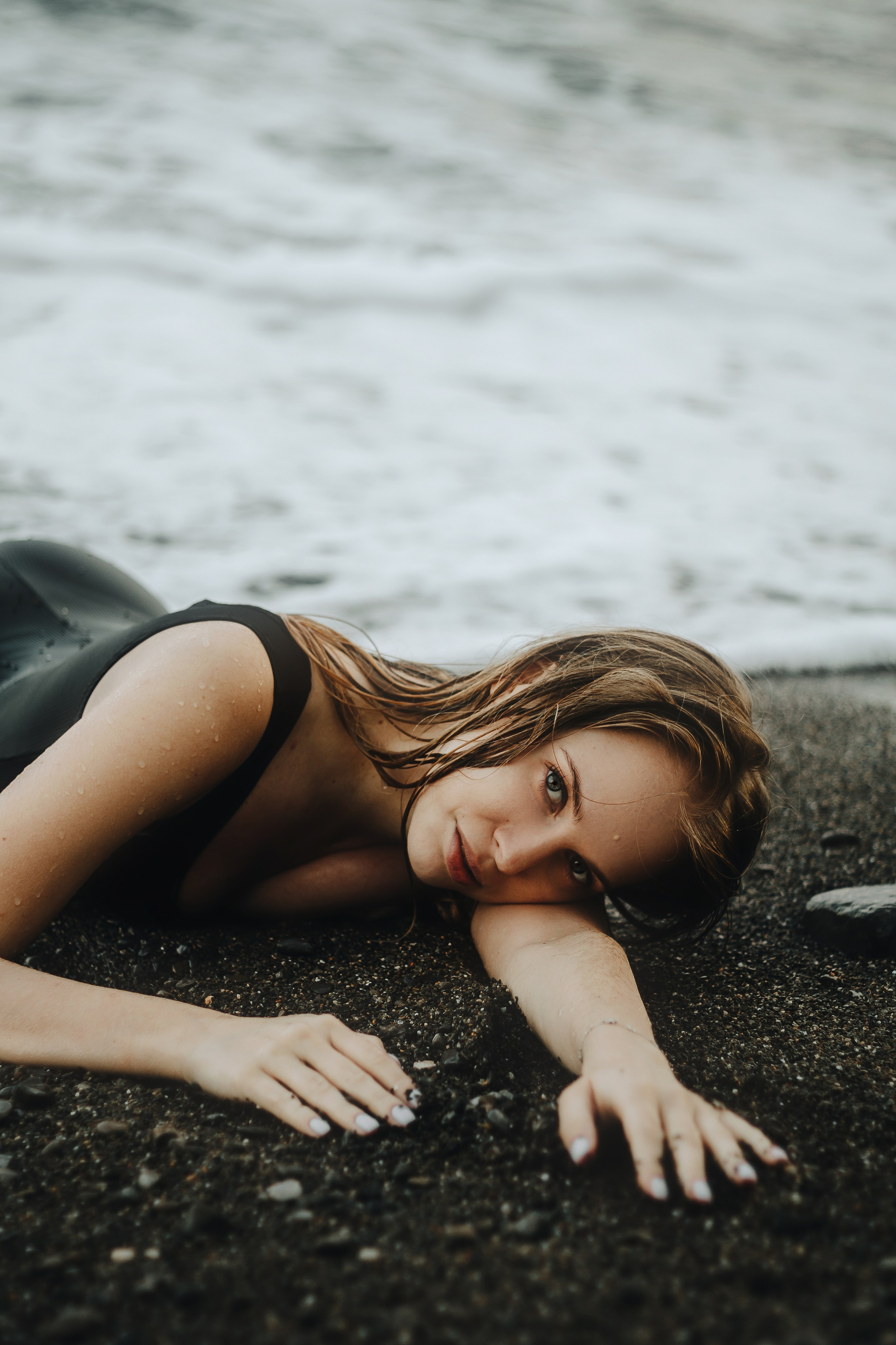 Дарья на улицах Гурзуфа и в объятиях Черного моря. Фотограф в Крыму | Виктория Нотевская