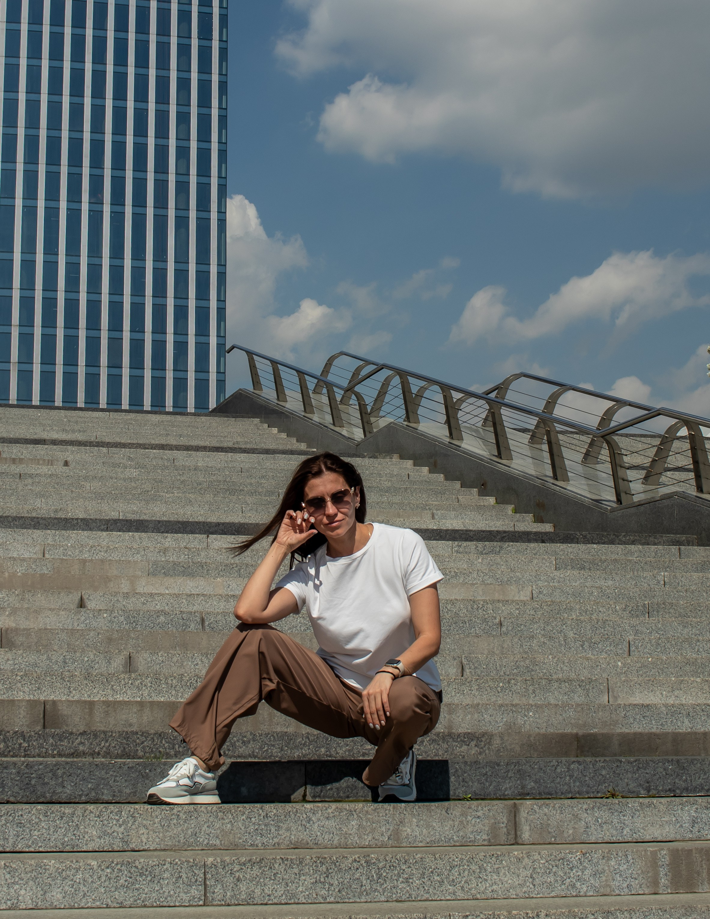 Москва Сити фотографии с утренней прогулки