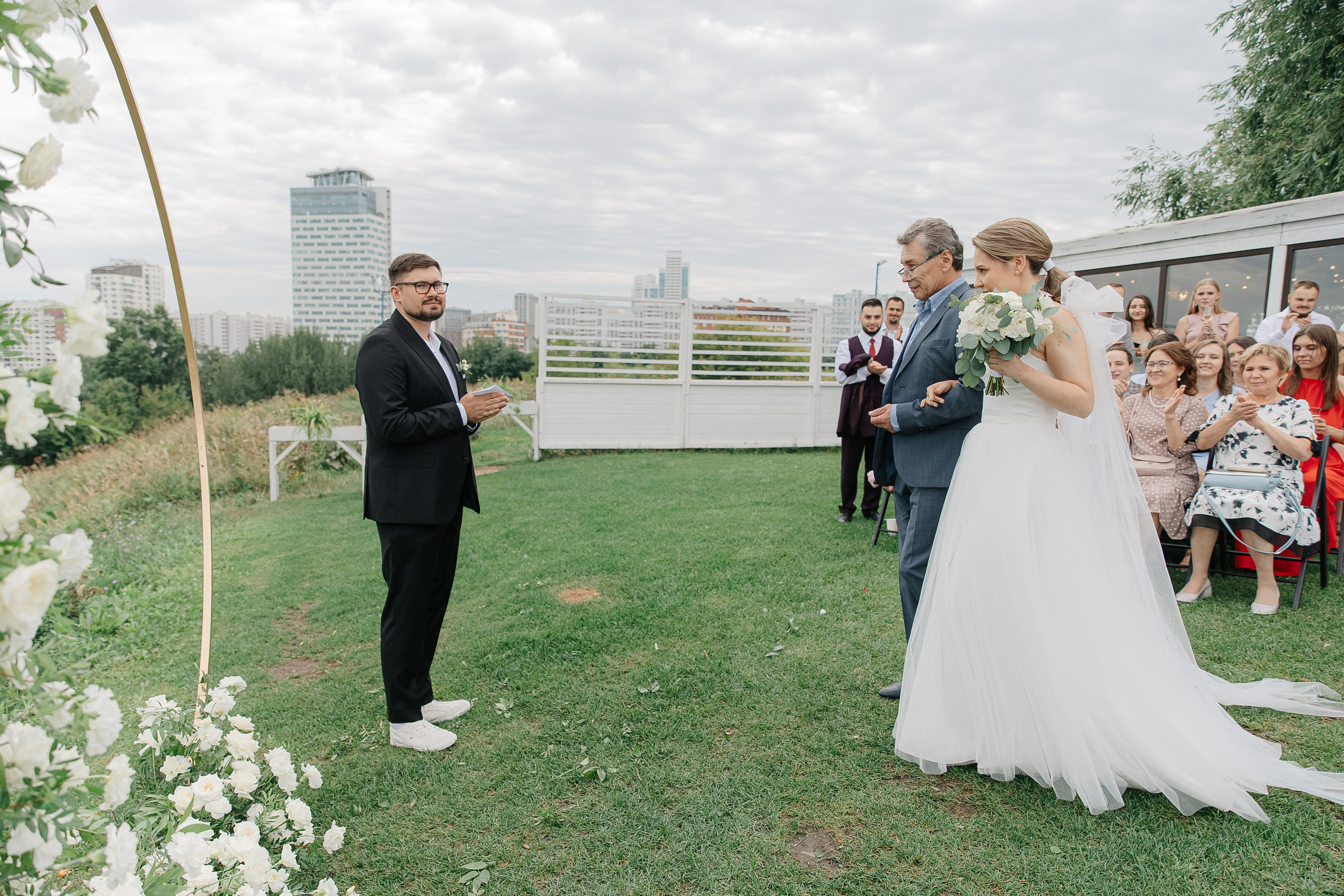 Кирилл и Ксения (свадьба). Свадебный фотограф Москва Саша Серегина (Сашина)