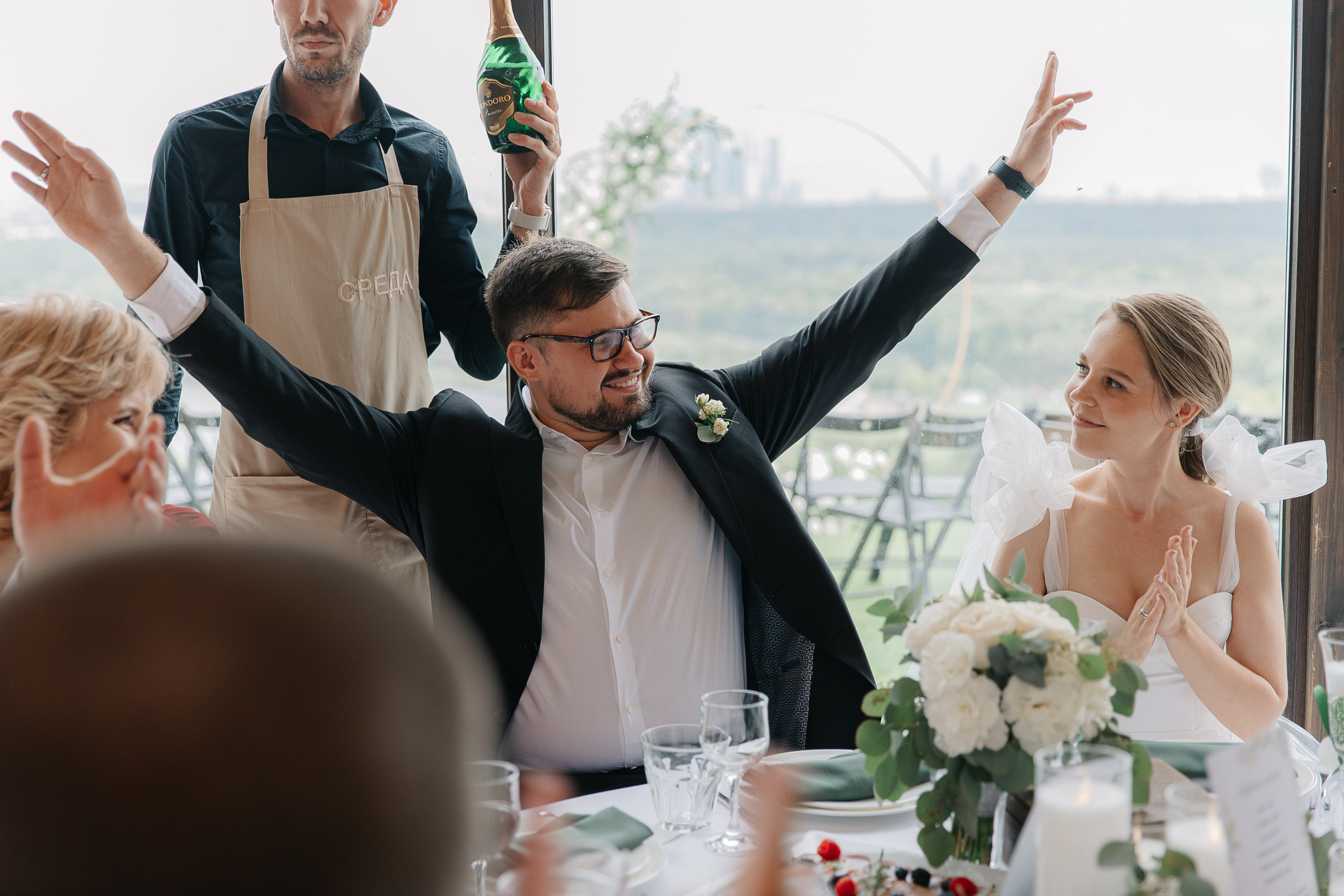 Кирилл и Ксения (свадьба). Свадебный фотограф Москва Саша Серегина (Сашина)