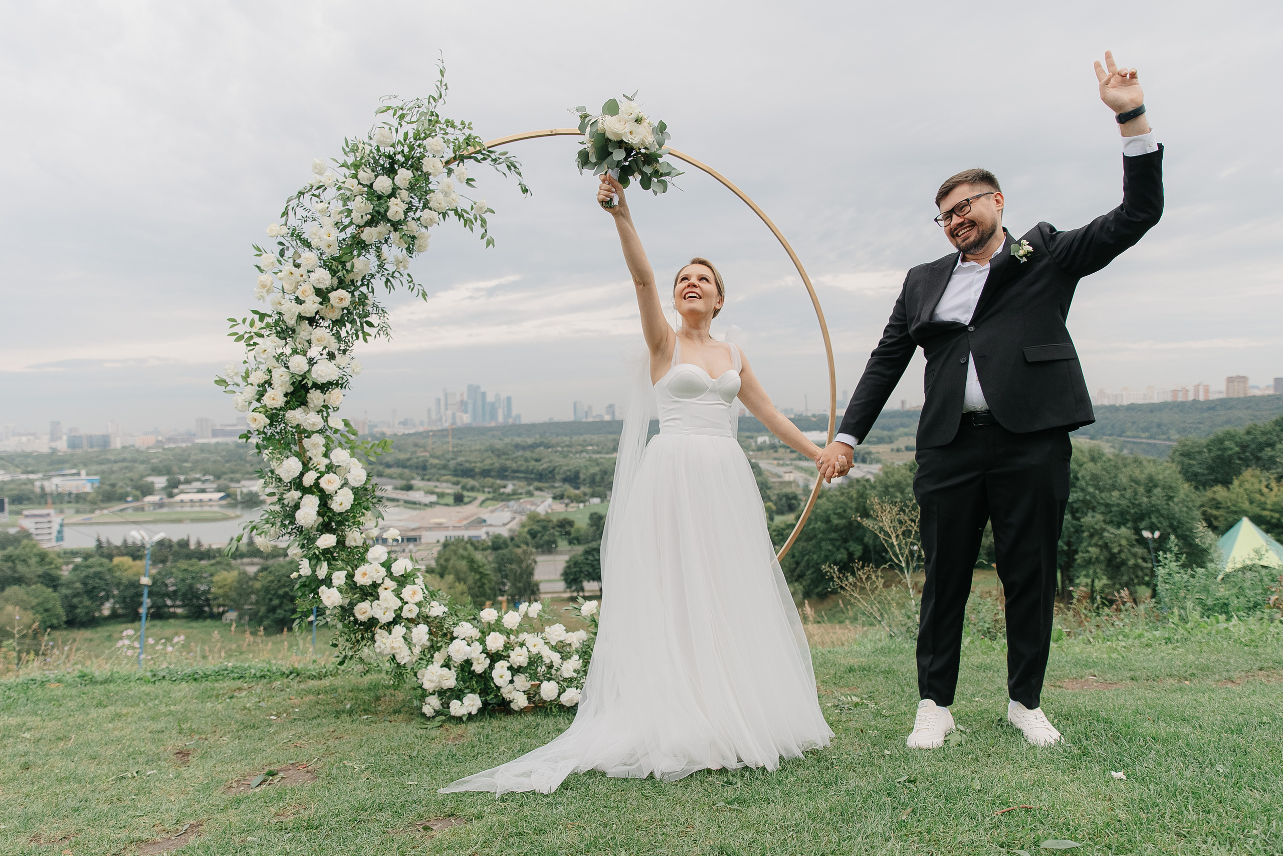 Кирилл и Ксения (свадьба). Свадебный фотограф Москва Саша Серегина (Сашина)