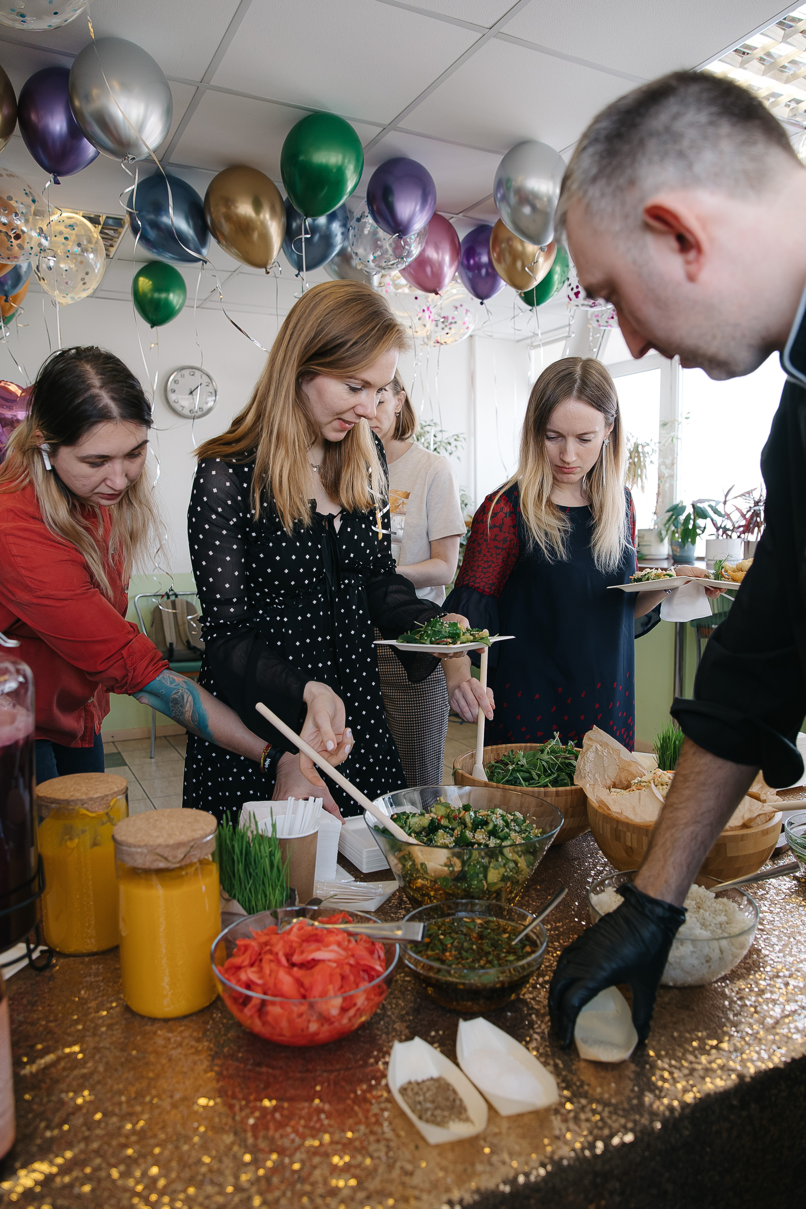 Корпоратив 8 Марта в CTI. Свадебный фотограф Москва Саша Серегина (Сашина)