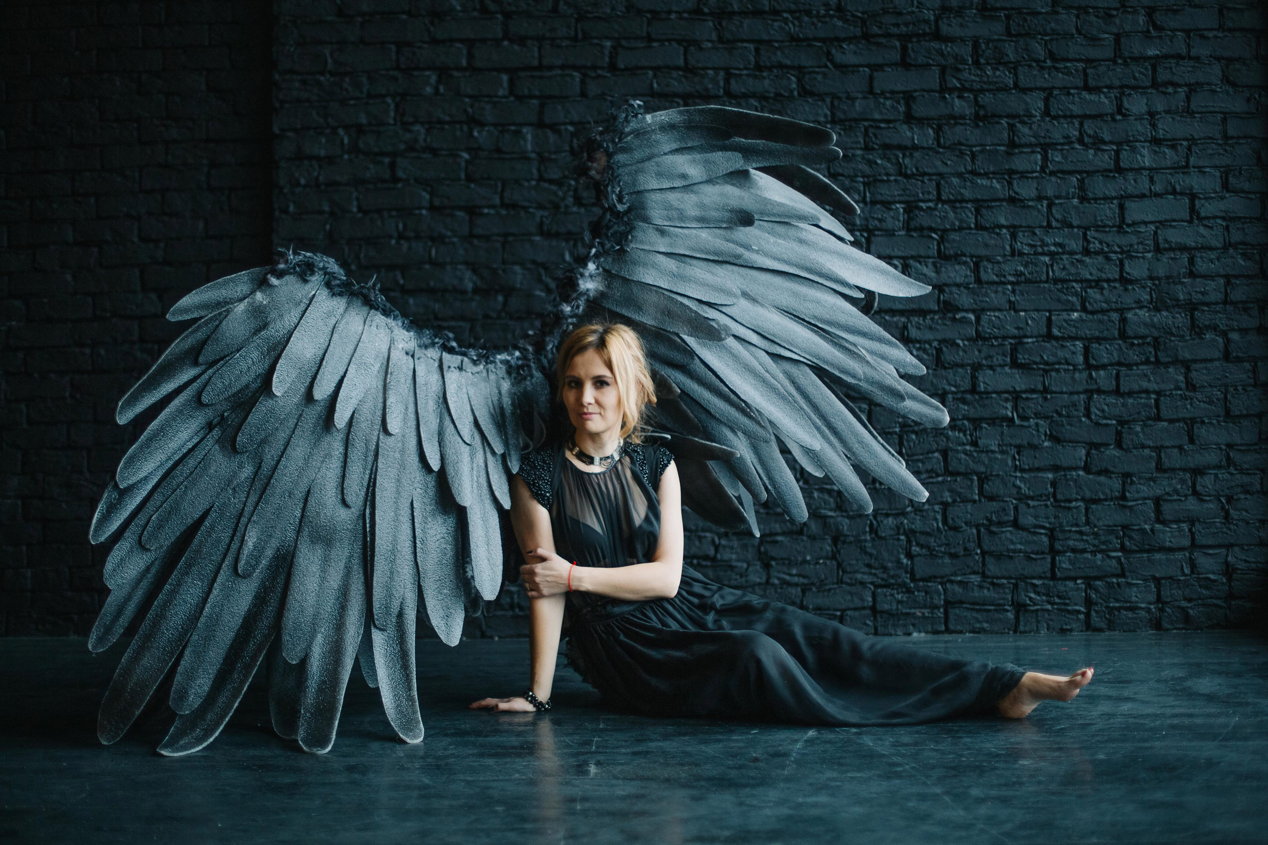 Черный ангел. Свадебный фотограф Москва Саша Серегина (Сашина)