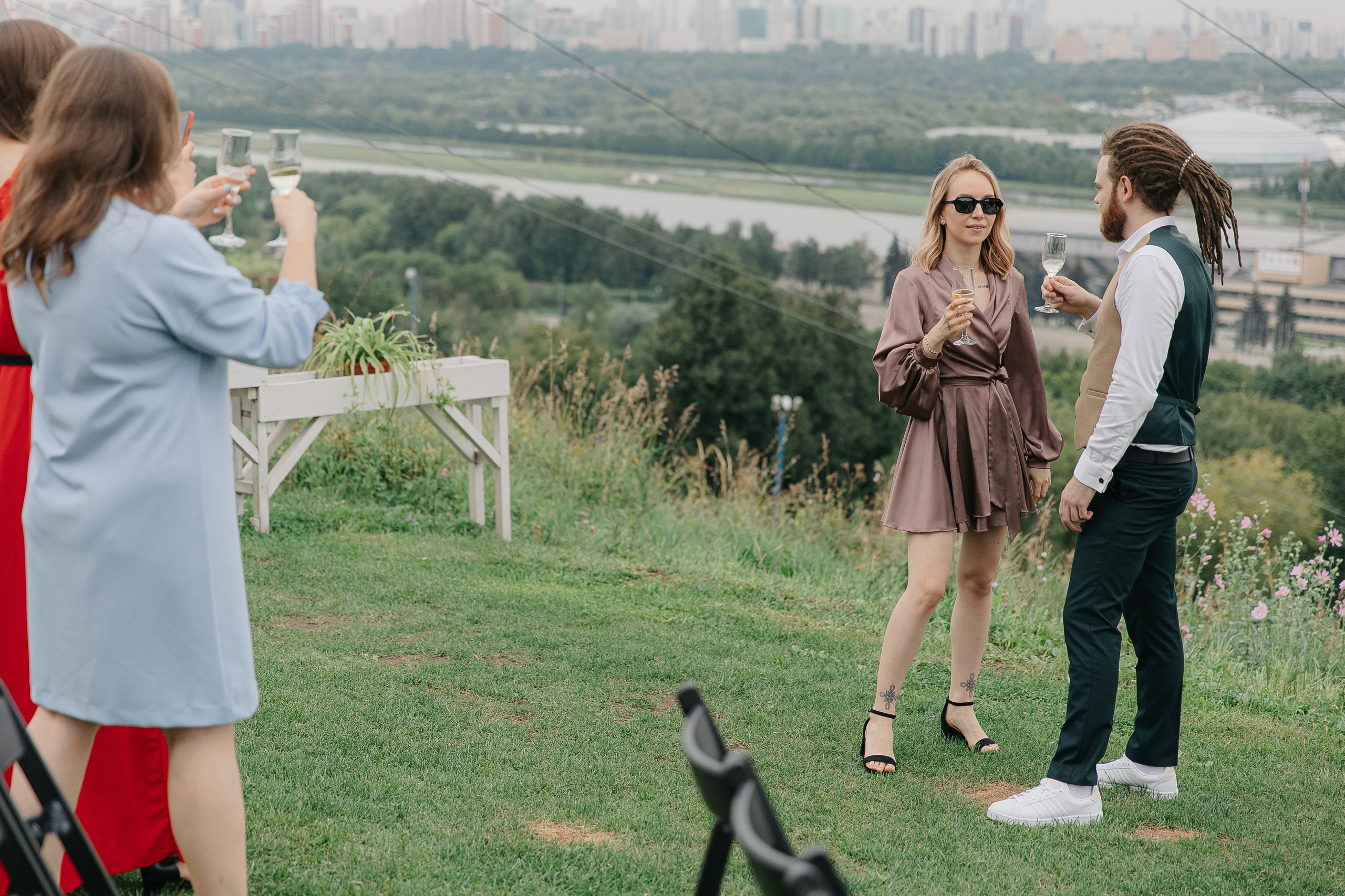 Кирилл и Ксения (свадьба). Свадебный фотограф Москва Саша Серегина (Сашина)