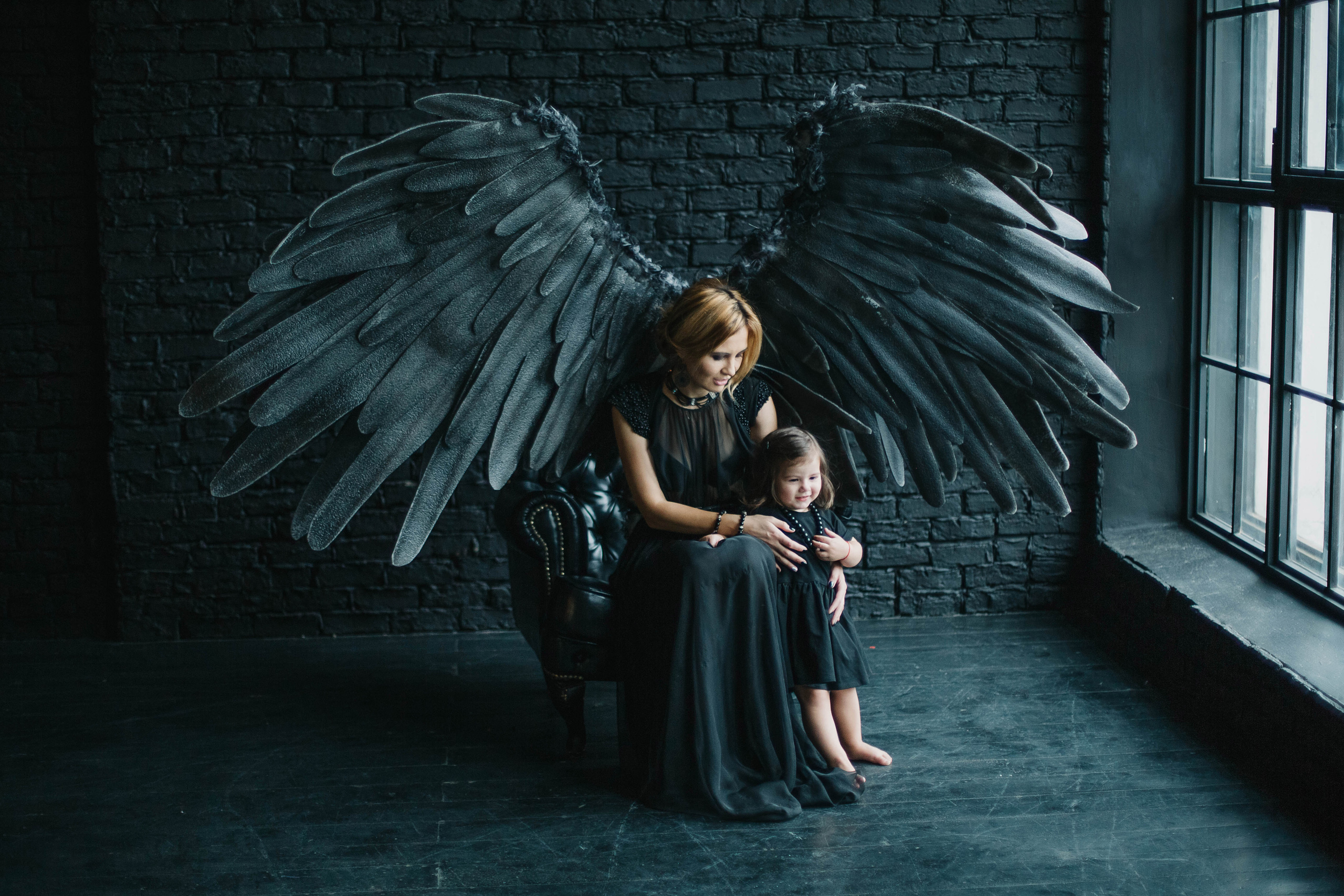 Черный ангел. Свадебный фотограф Москва Саша Серегина (Сашина)