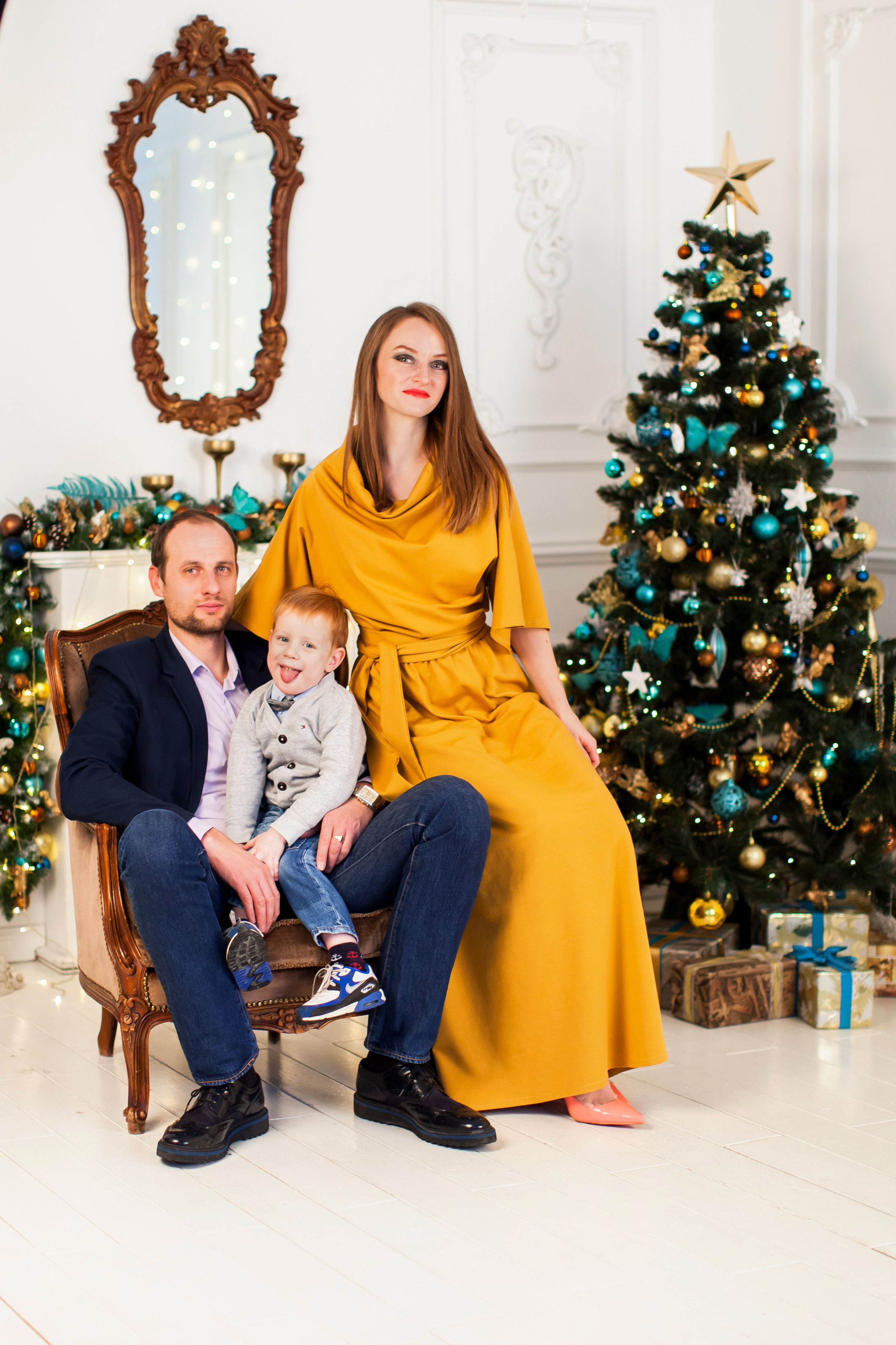 Новогодние истории разных лет. Портретный фотограф в Москве Анна Лукерьина