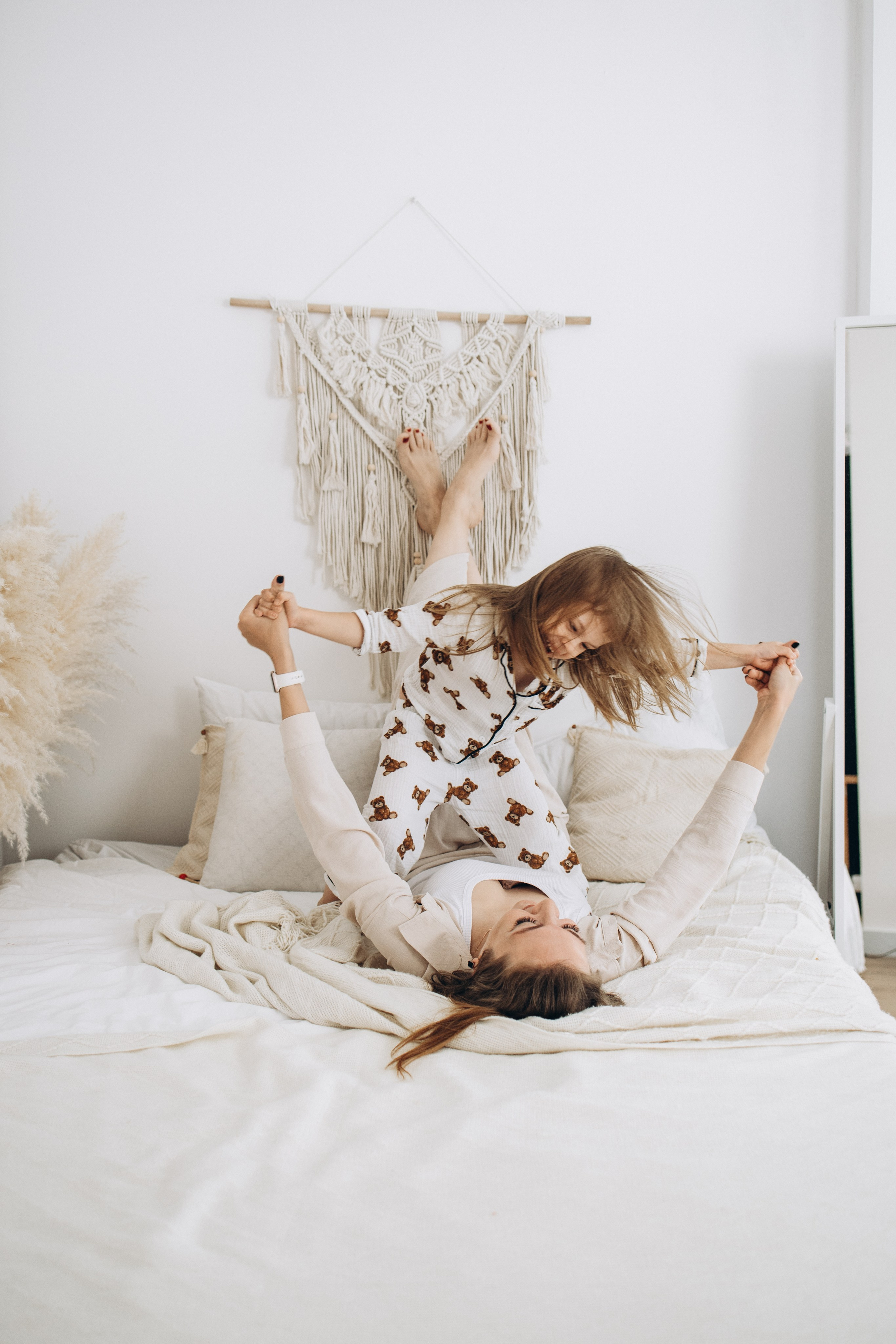 Людмила с Сонечкой и Ваней в студии. Семейный фотограф в Москве Марина Петра