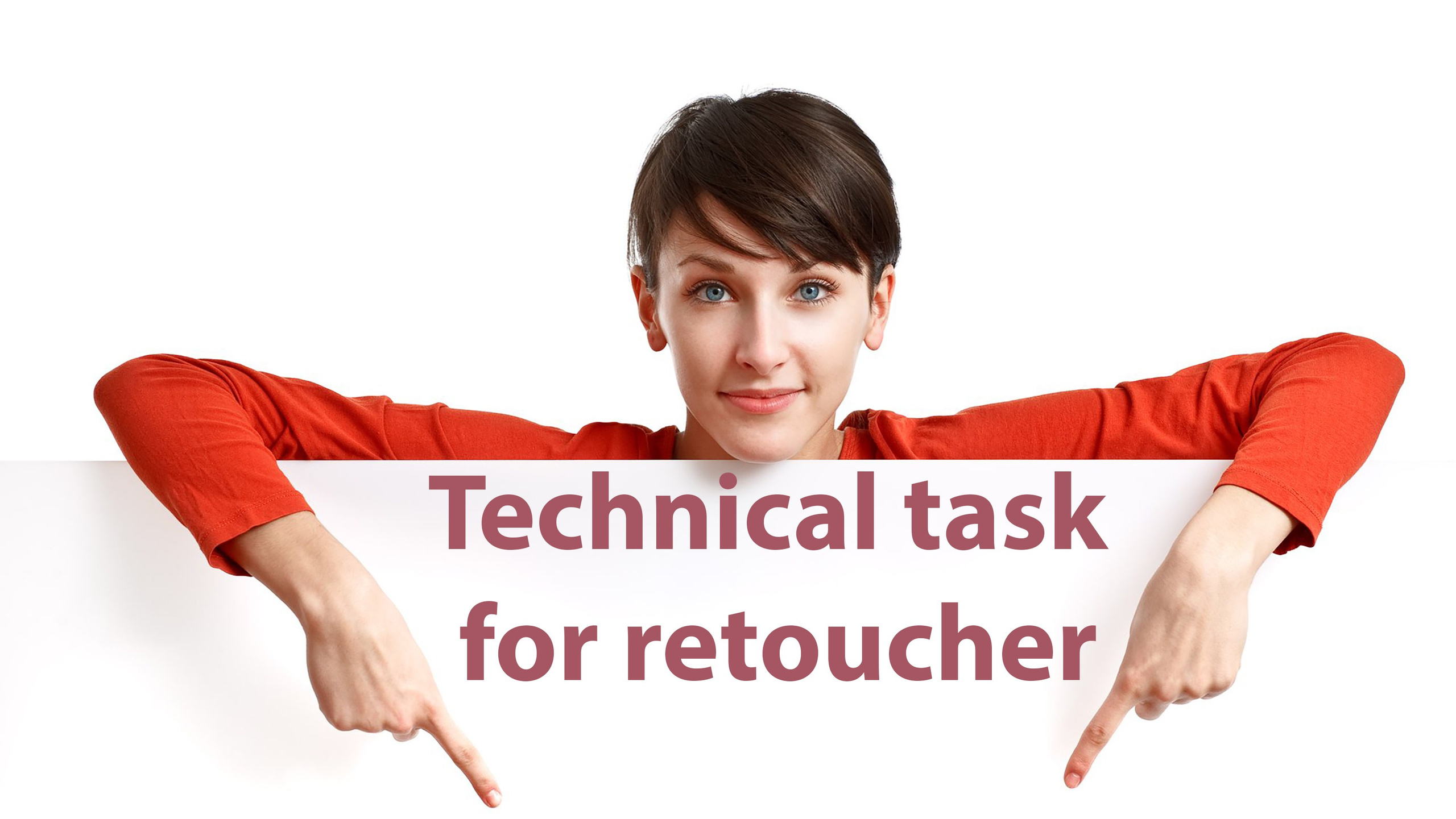 Technical task for a photo retoucher. AI Photo Retoucher and Image Restorer Zhanna Ognivo