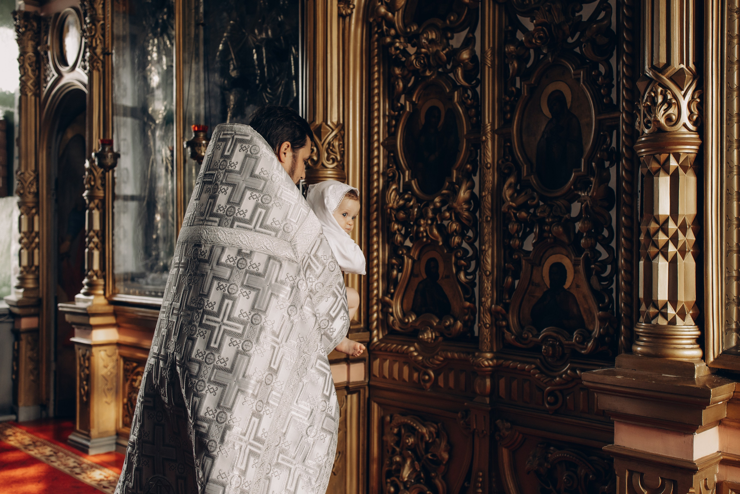 Крещение Есении. Главная