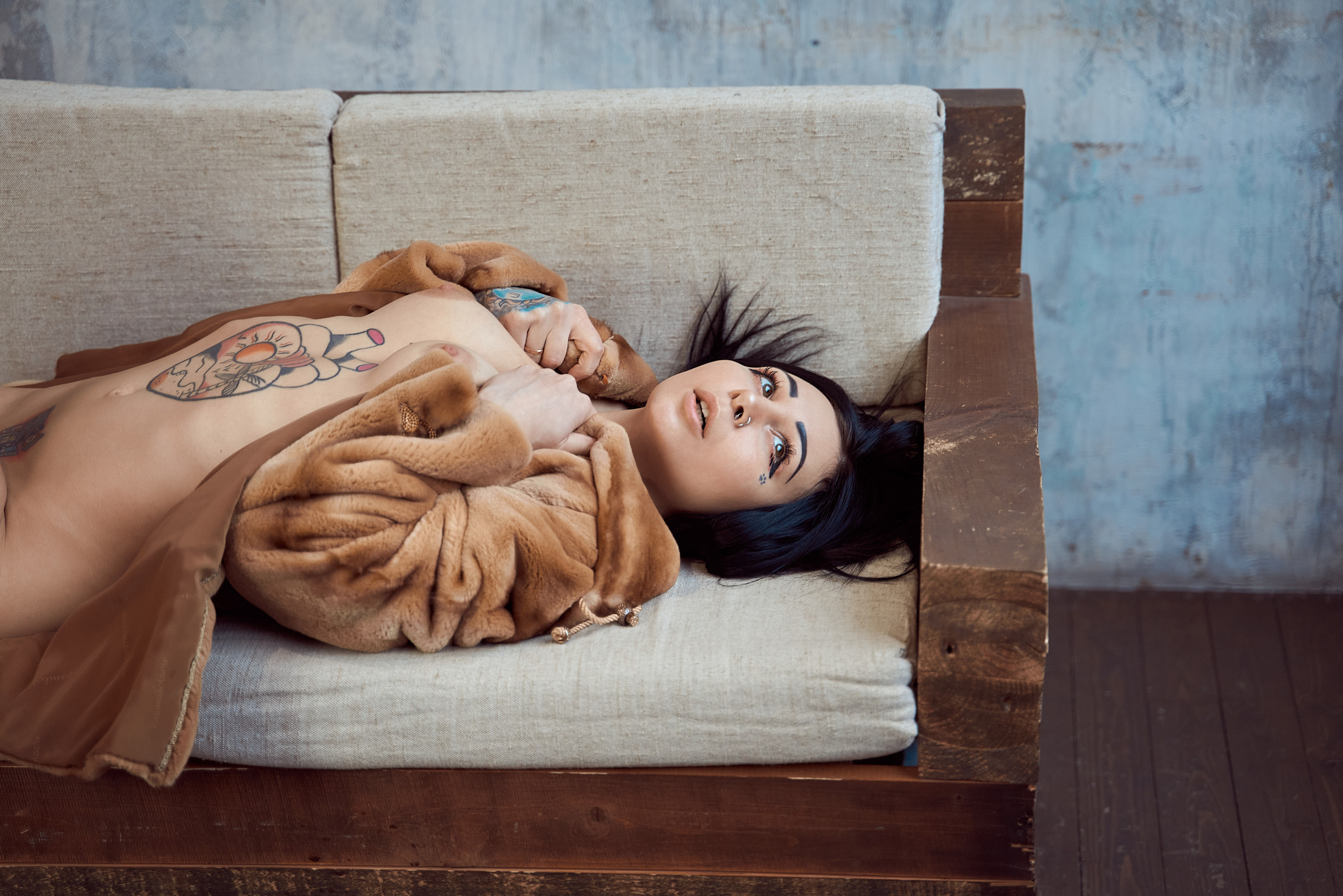 Будуарная фотосессия, НЮ. Фотограф Москва Арина Клокова