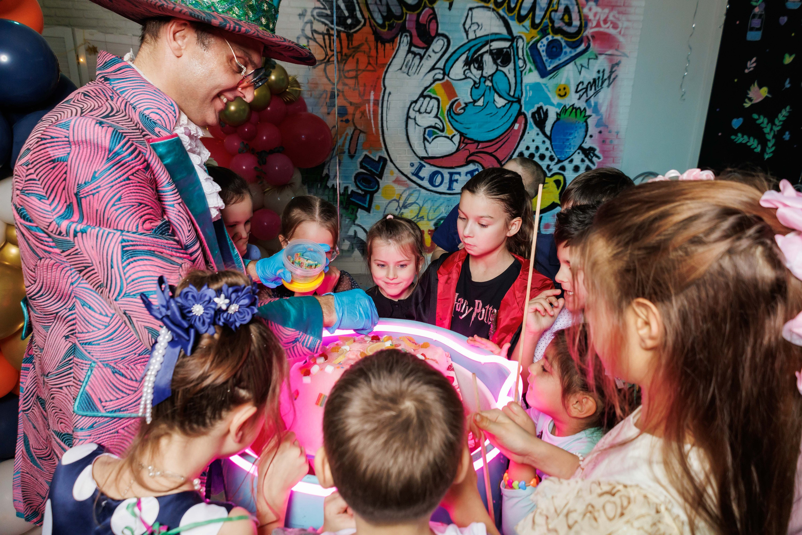 День Рождения в стиле Гарри Поттера. Фотограф в Москве Дмитрий Емельянов