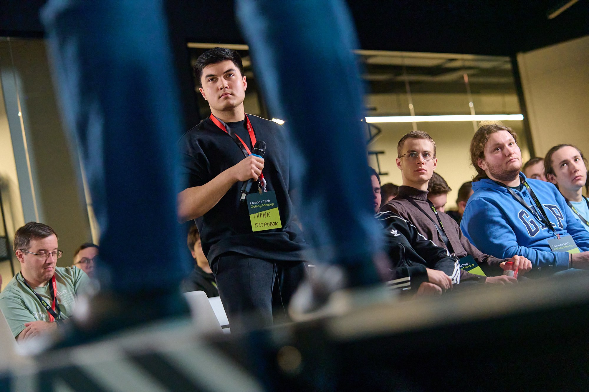 GoLang митап в Lamoda. Репортажный фотограф в Москве Вадим Францев