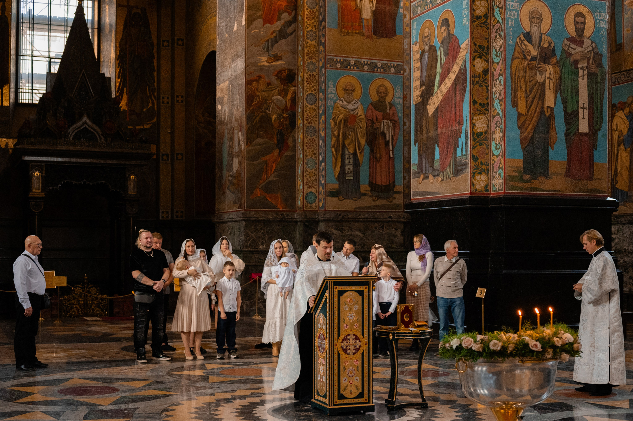 Спас на Крови. Крещение. Фотограф Юлия Кондратьева