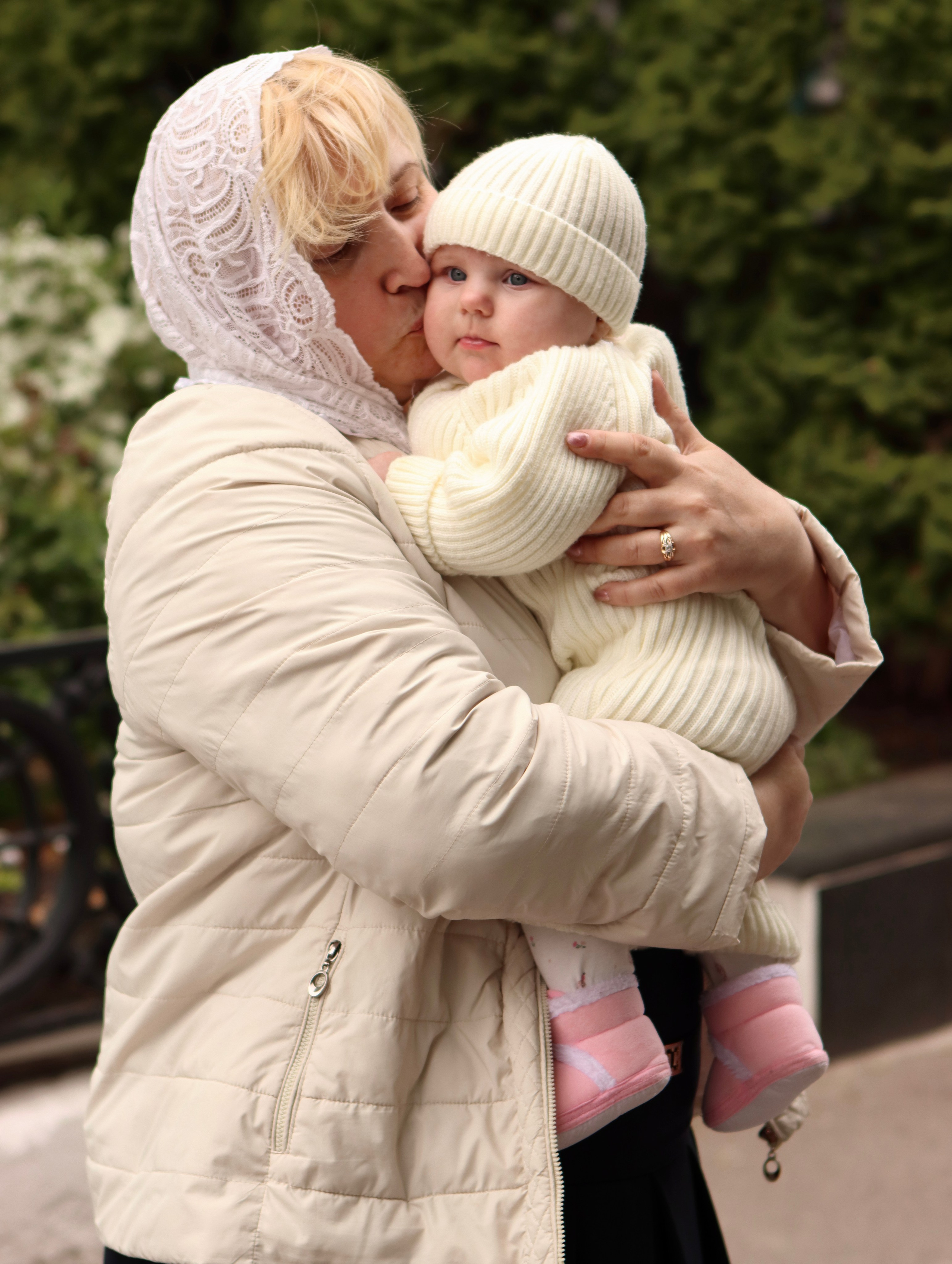 Анастасия и Вадим — крещение Виктории. Фотограф в Курске Смирнов Евгений