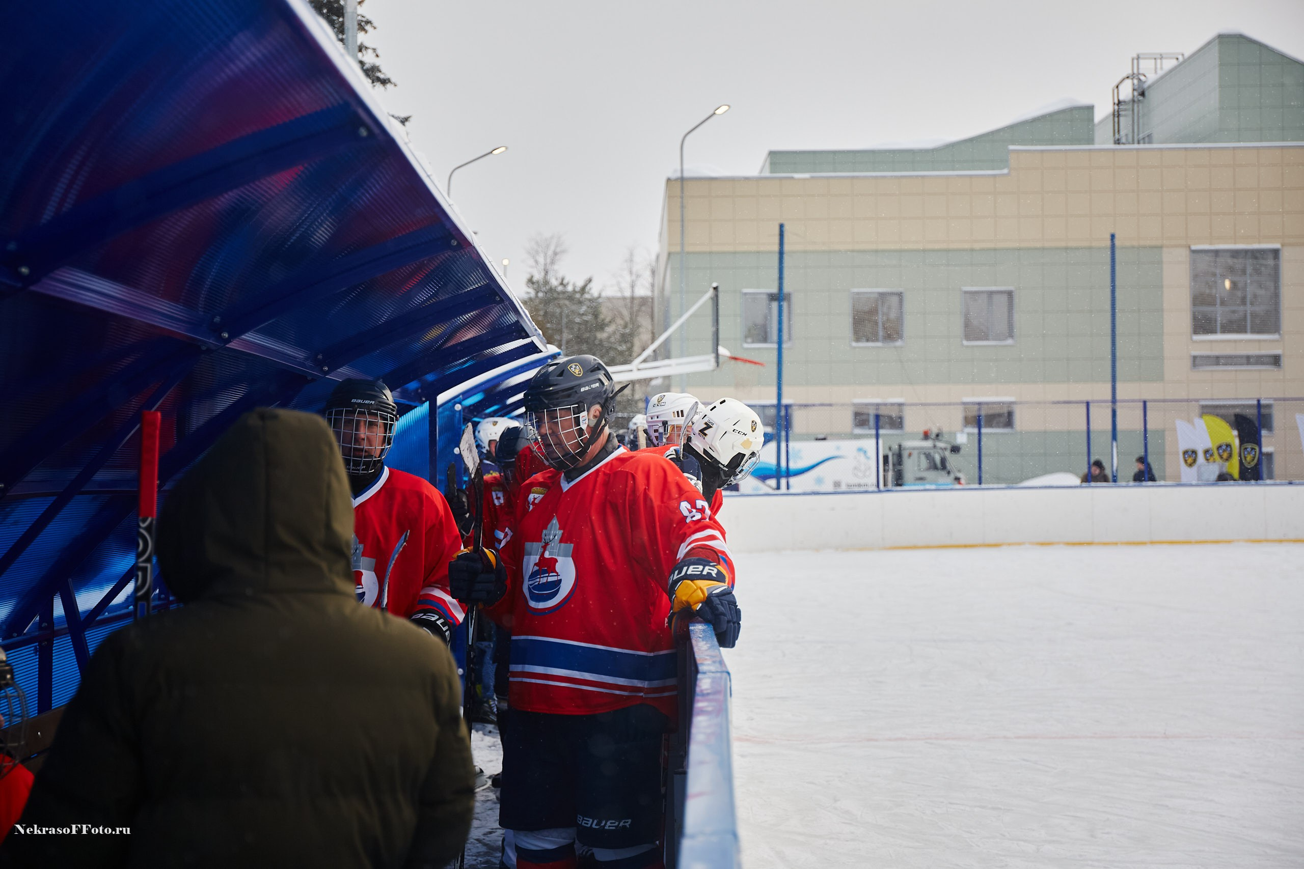 Турнир по хоккею «Русская классика» в рамках Офицерской хоккейной лиги. Спортивный фотограф Некрасов Денис