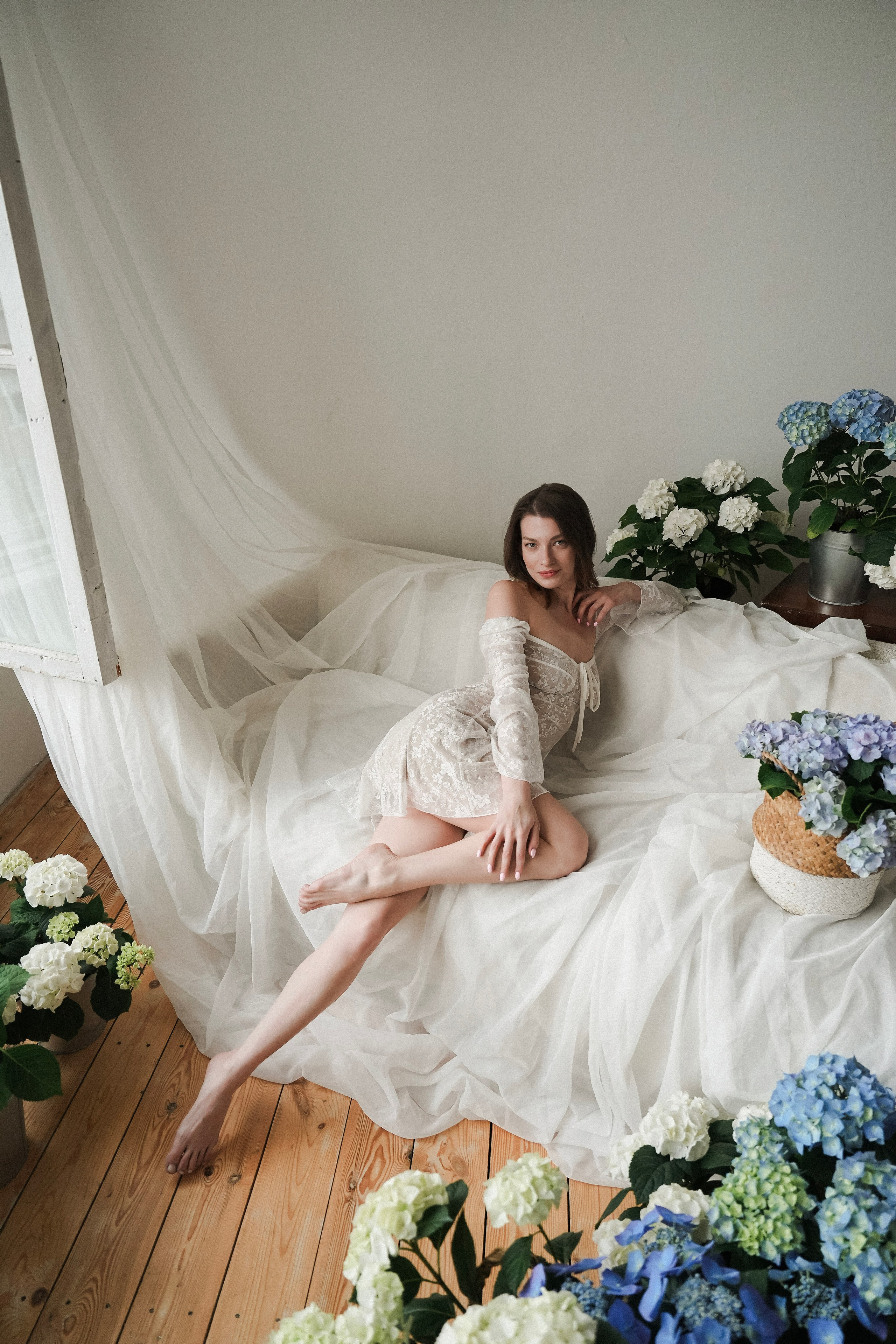 Фотодень в гортензиях. Фотограф с психологическим образованием