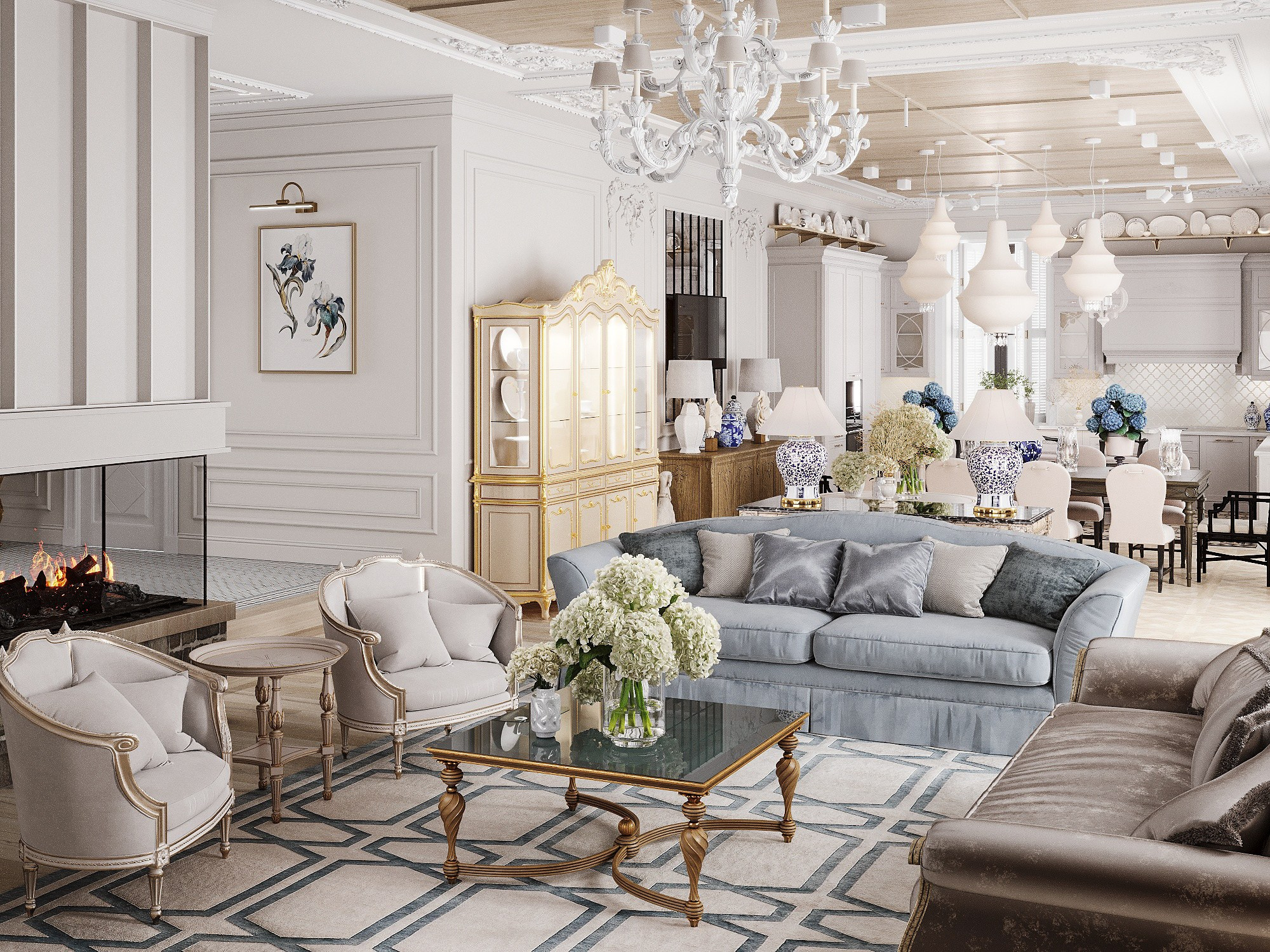 Provence house interior | 400 m² | 2025. 3D Визуализатор Великородная Виктория