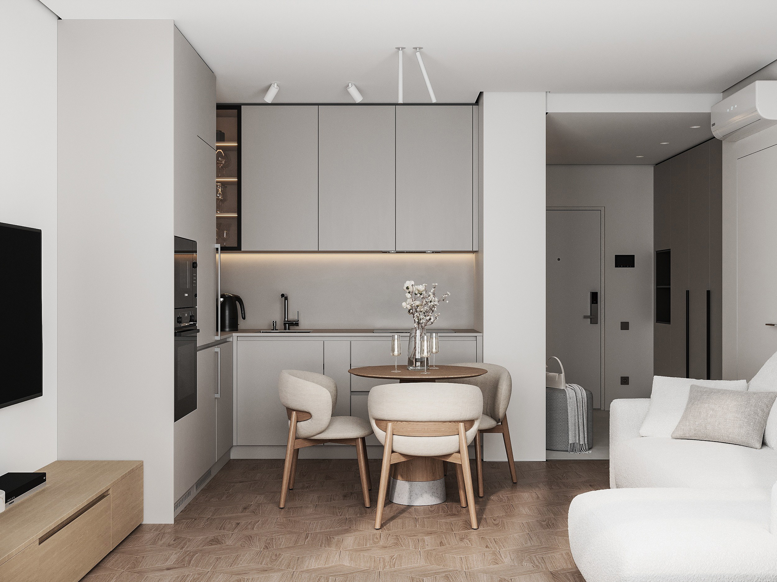 ЖК Крондштатский | 40.5 m² | 2025. 3D Визуализатор Великородная Виктория