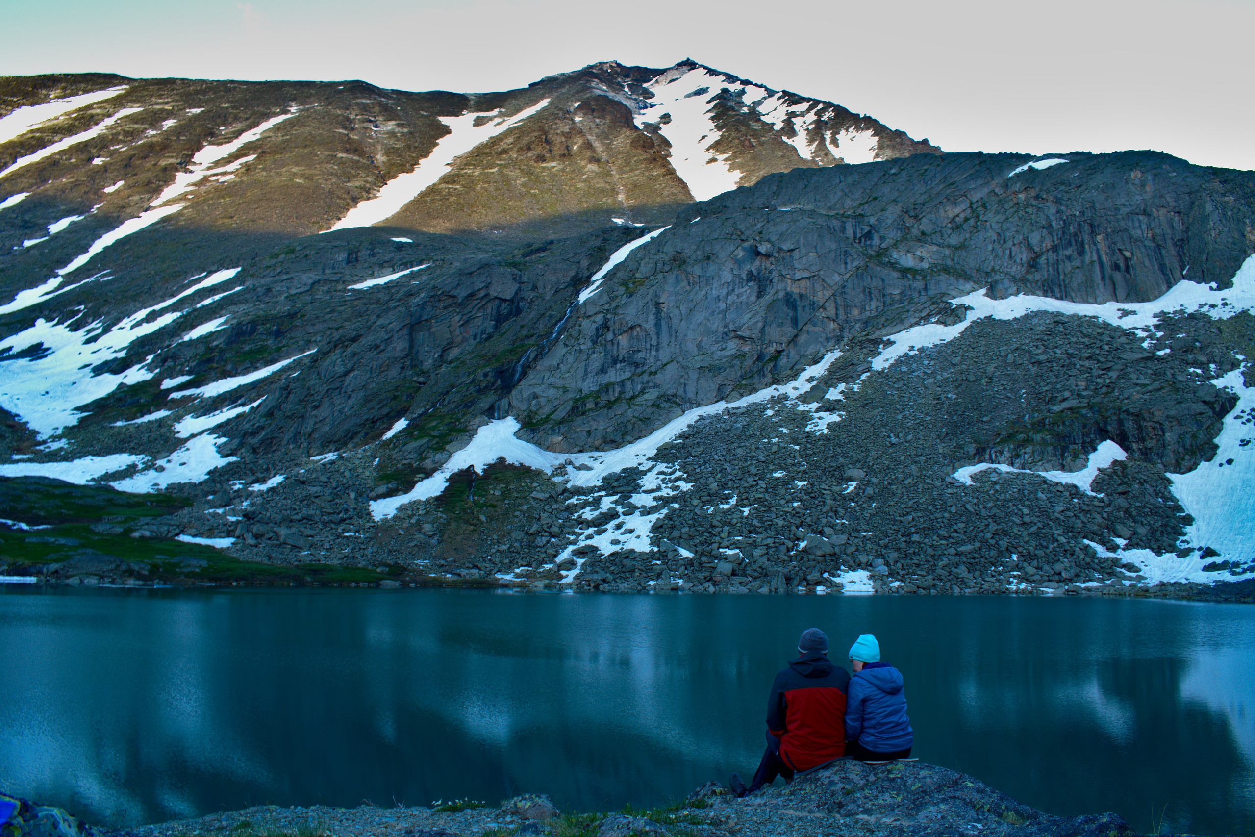 Озеро Акчан горный Алтай Пейзажная авторская фотография