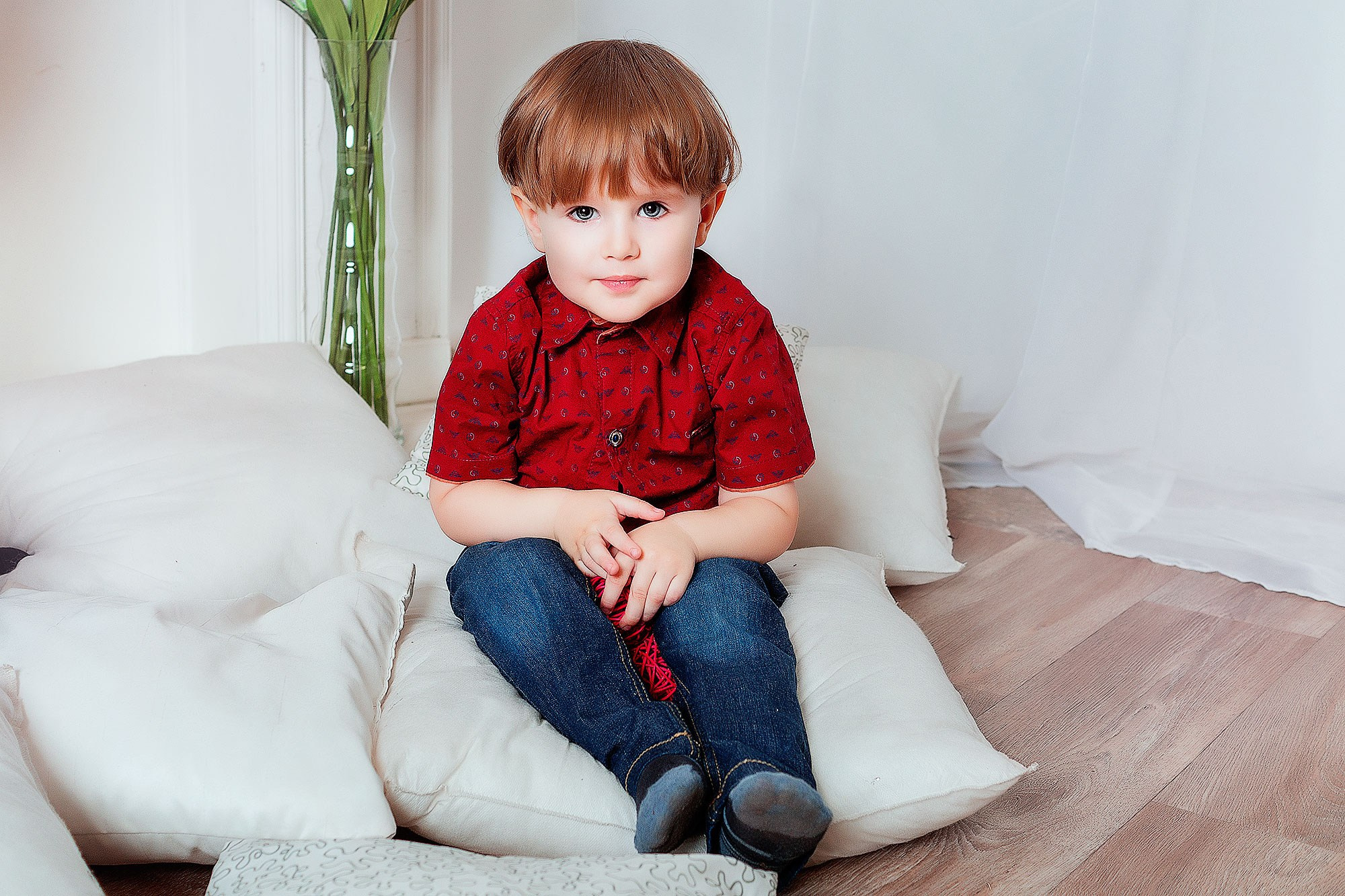 Семейная съёмка в студии. Семейный фотограф г. Новокузнецк Юлия Машникова