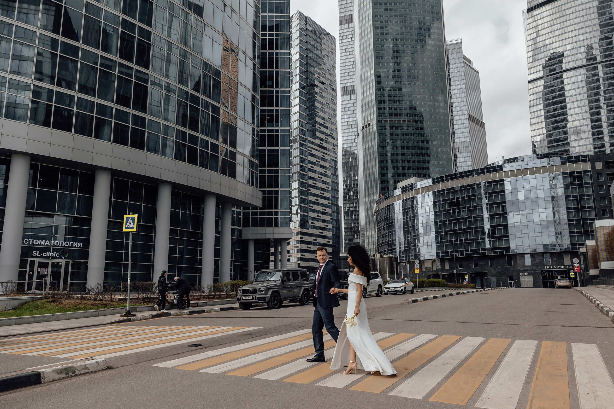 свадебная прогулка москва сити