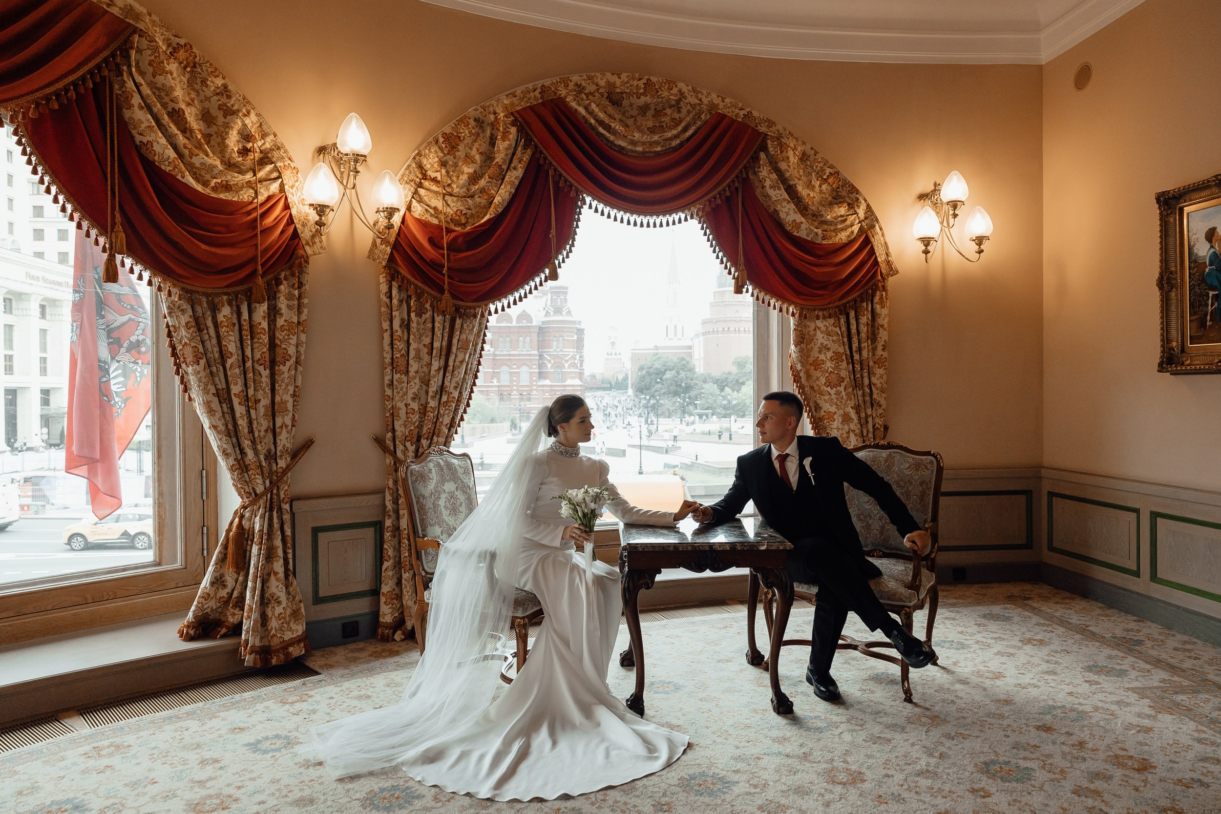 Регистрация брака в гостинице Националь