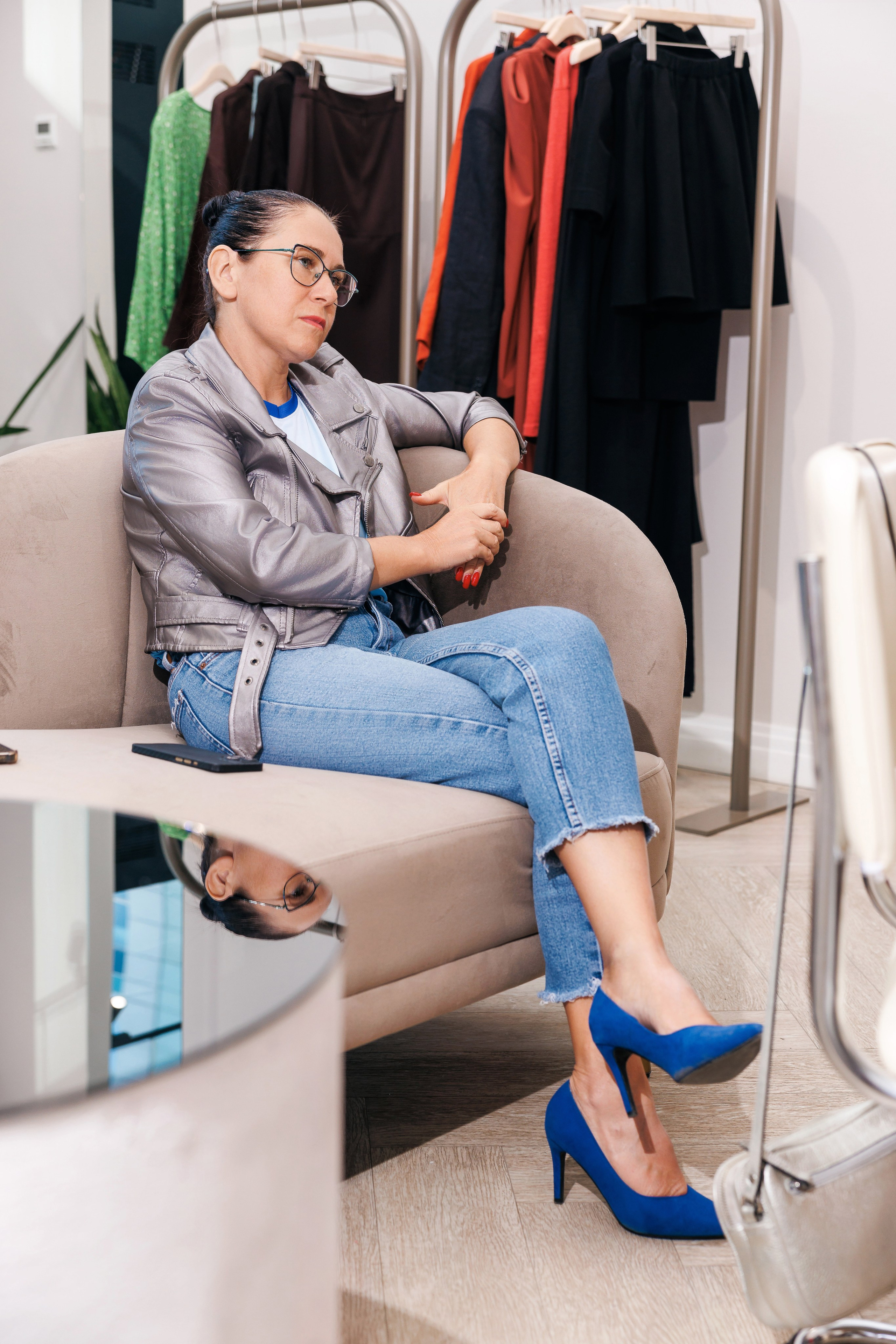 Drugaya store. Мастер-класс от стилиста. Фотограф Виталий Хайлов, Екатеринбург