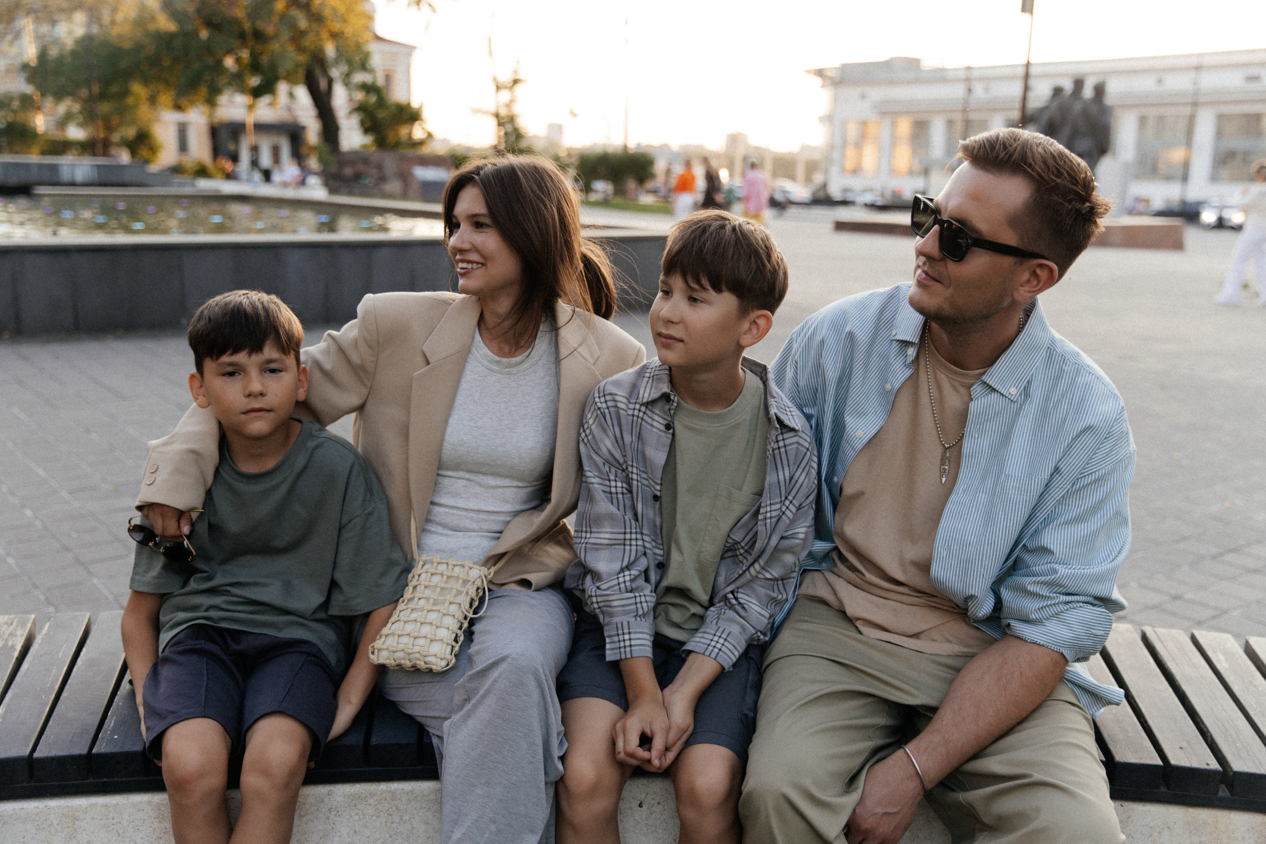 Семейная съемка в городе. Фотограф Ульяна Дивина в Нижнем Новгороде и Нижегородской области