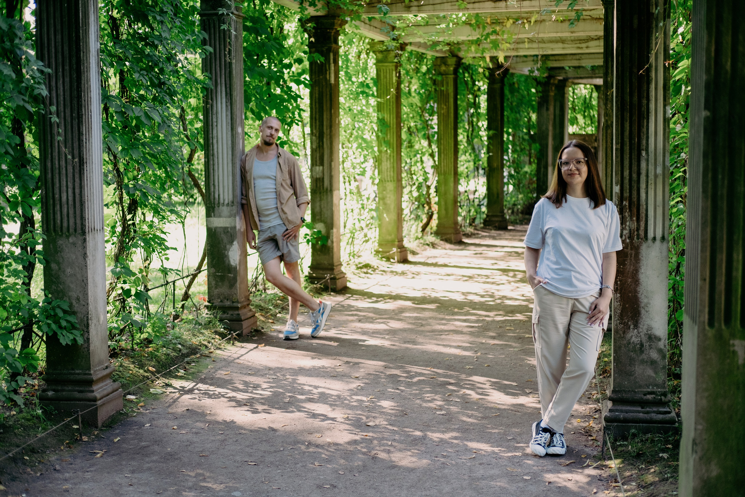 Семейная прогулка с мамой. Портретный и семейный фотограф в СПб Марья Туранова