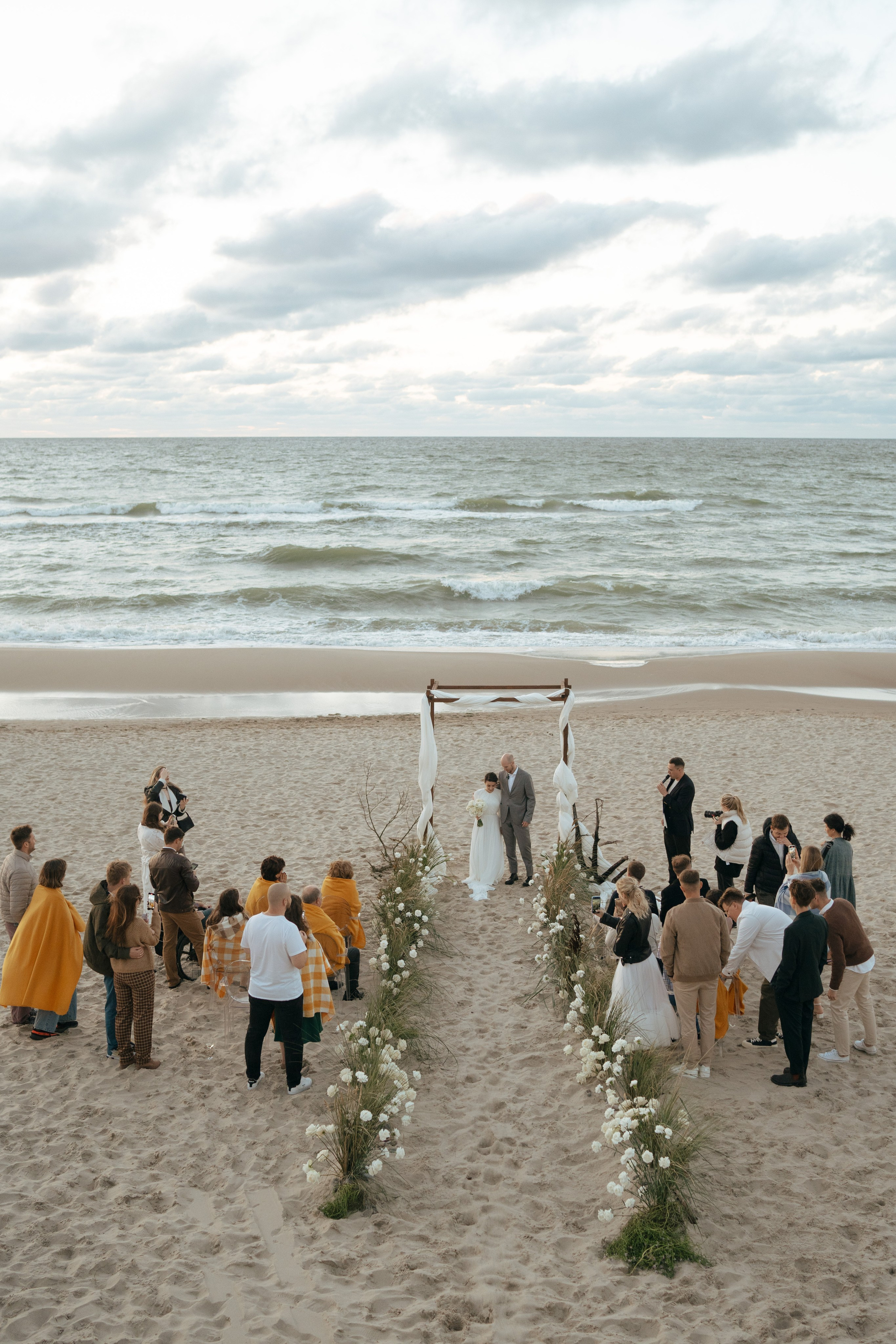 Алима & Никита. Куршская коса. Оформление свадеб, декор свадеб Вера Маркова, Москва