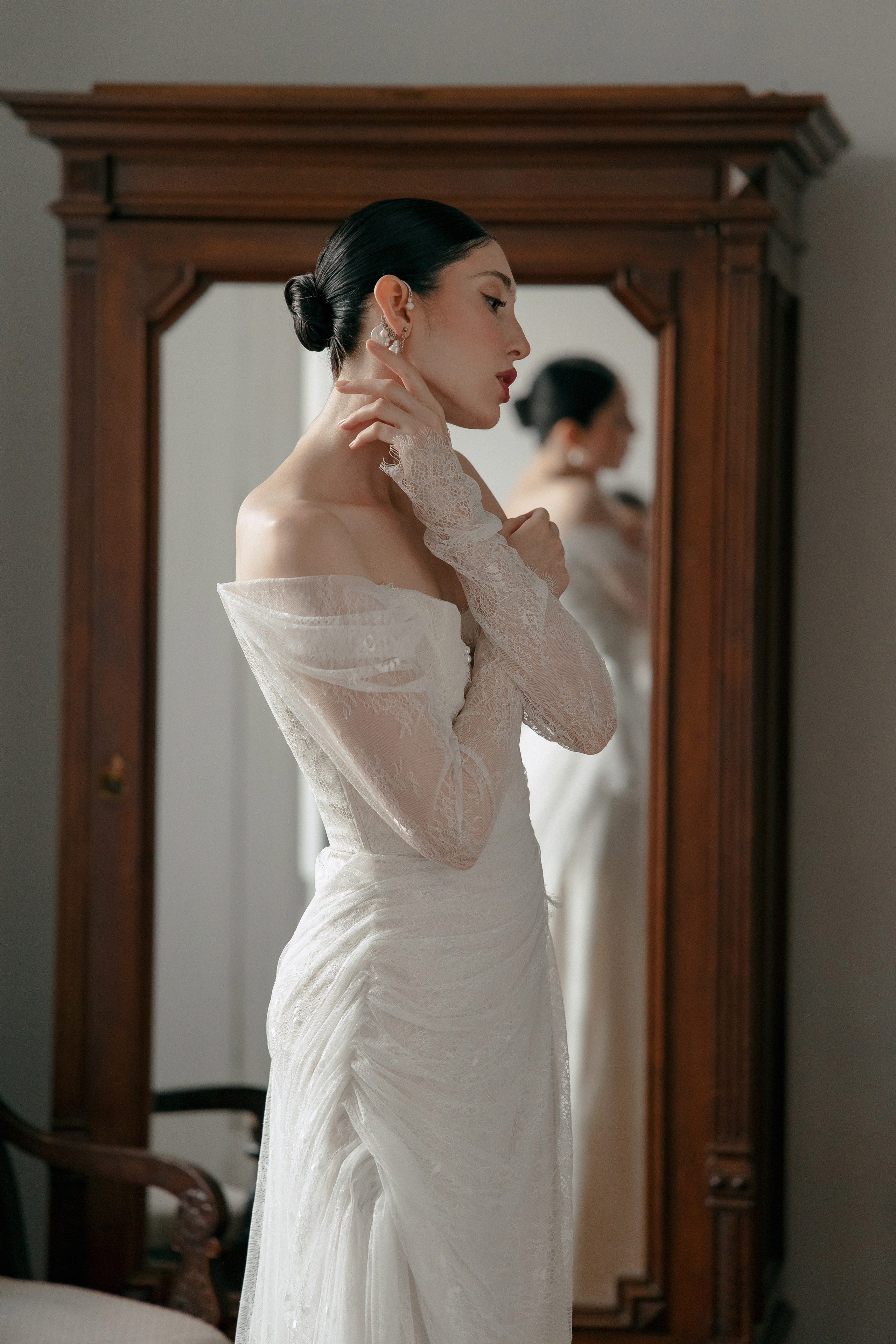 Винтажная история Полины и Дмитрия. Свадебный фотограф Москва