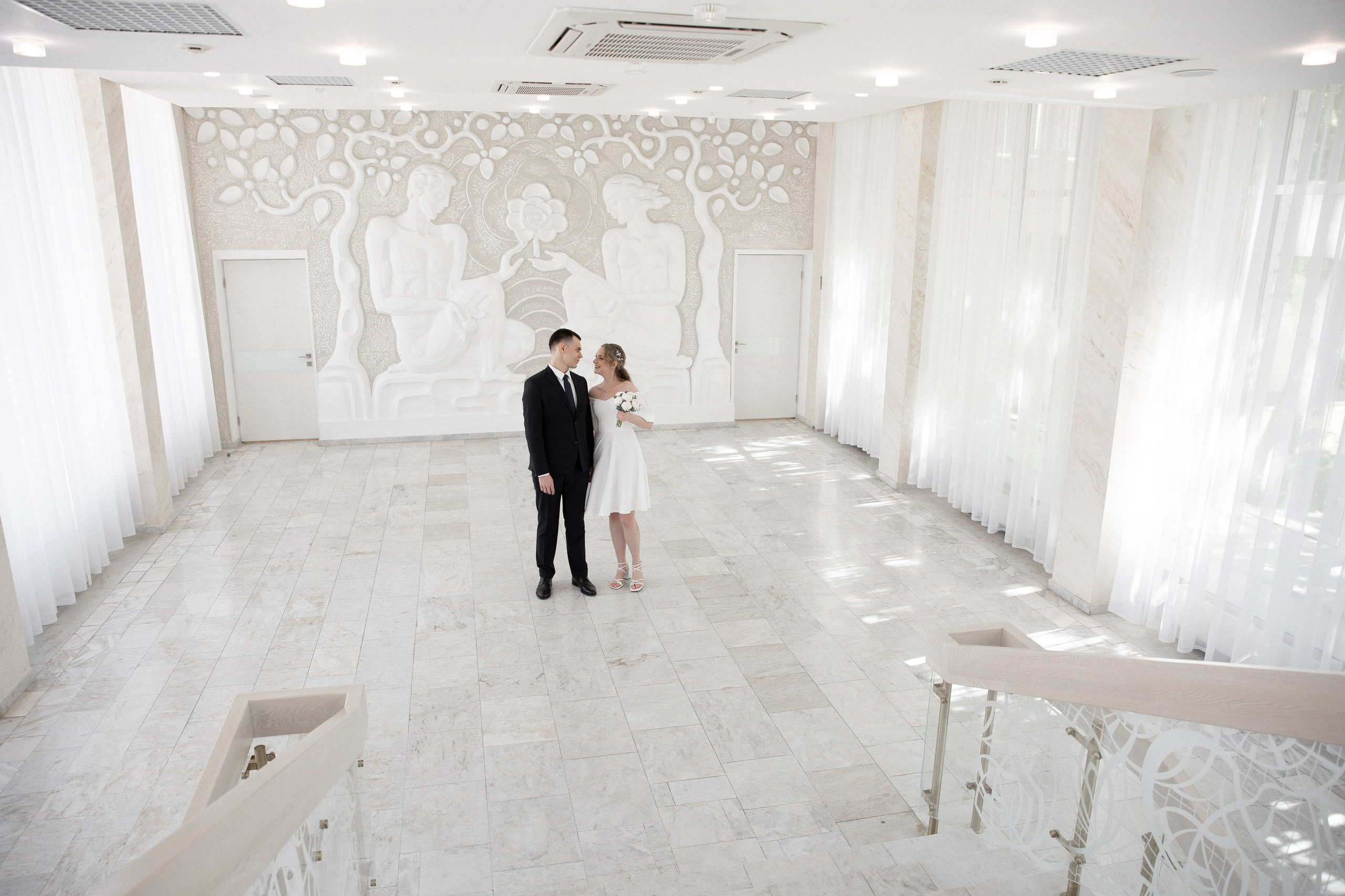 Свадебная прогулка Максима & Алины. Свадебный фотограф Самара Ирина Захарова