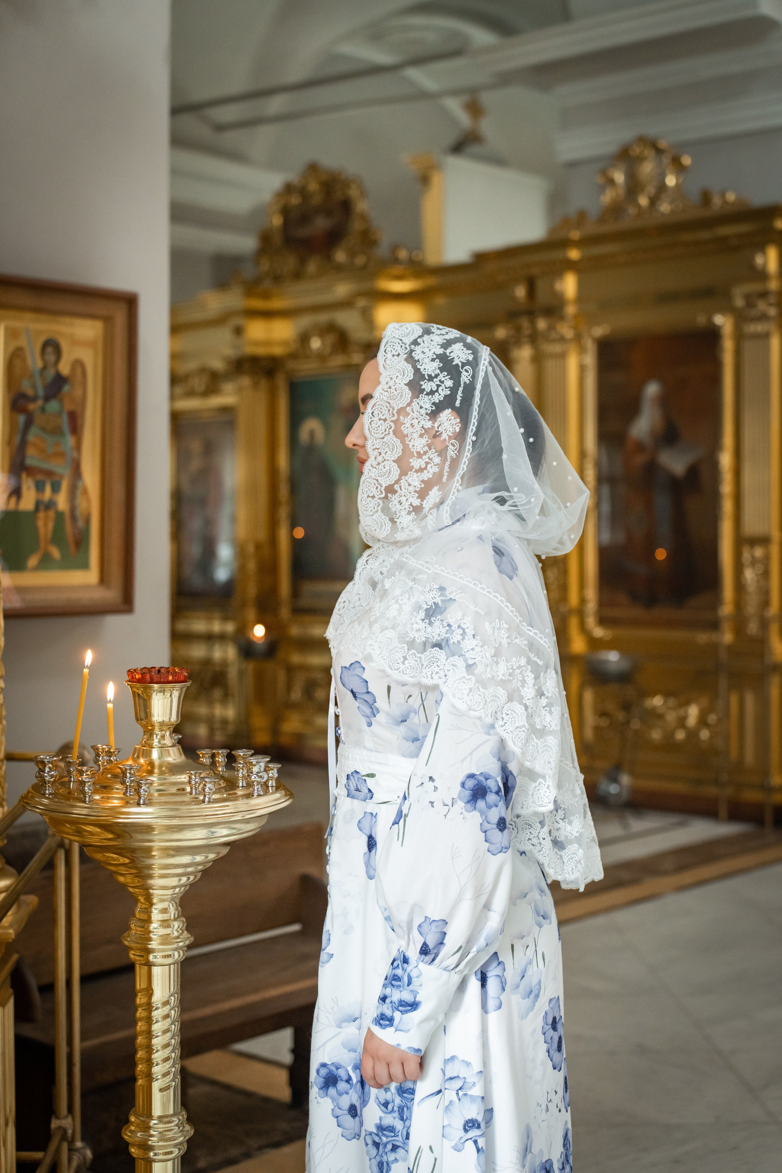 Покровы в храм. Фотограф на Крещение Тула и Венчание в Туле, детский и семейный фотограф