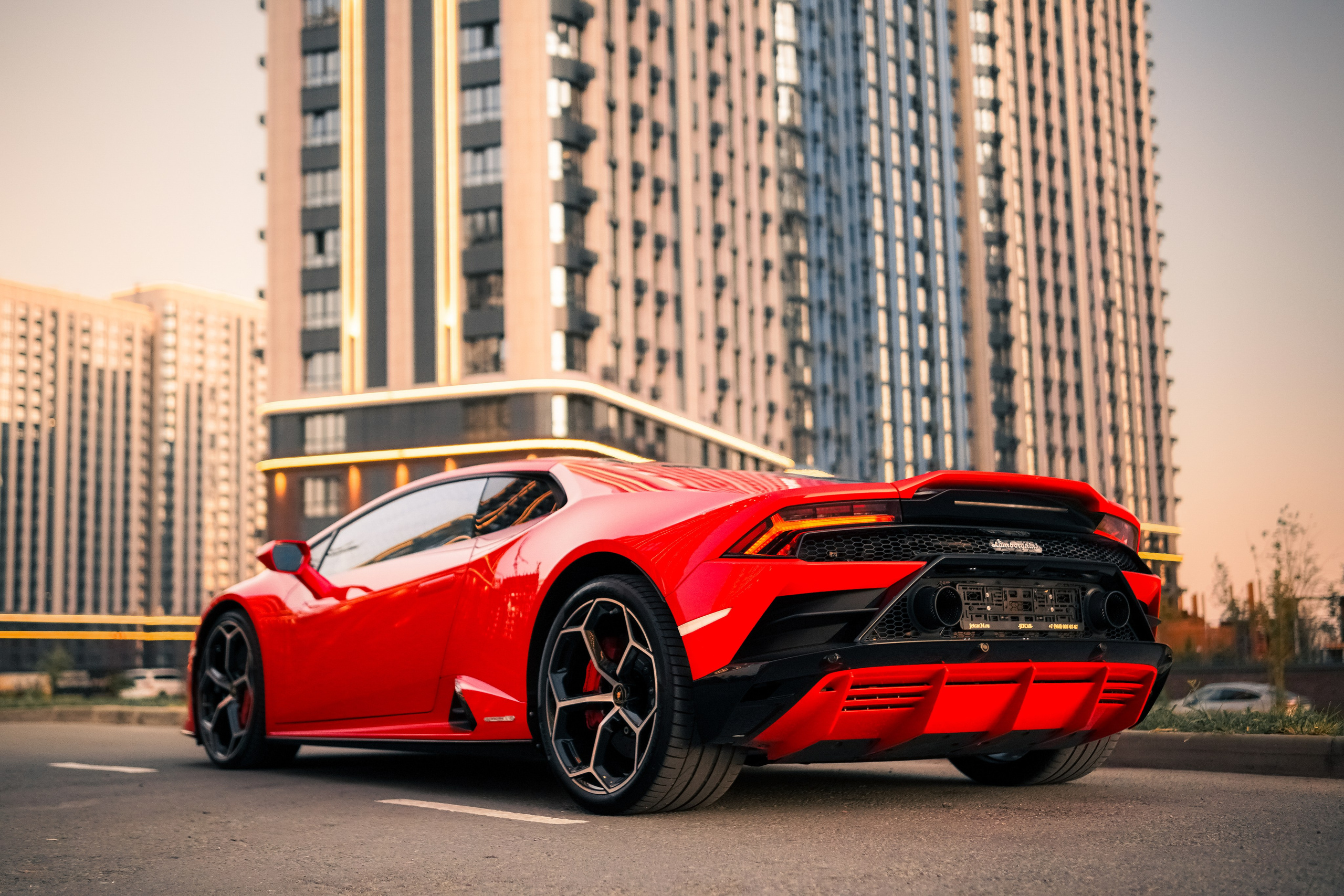 Lamborgini Huracan EVO coupe. AutoAlexArt