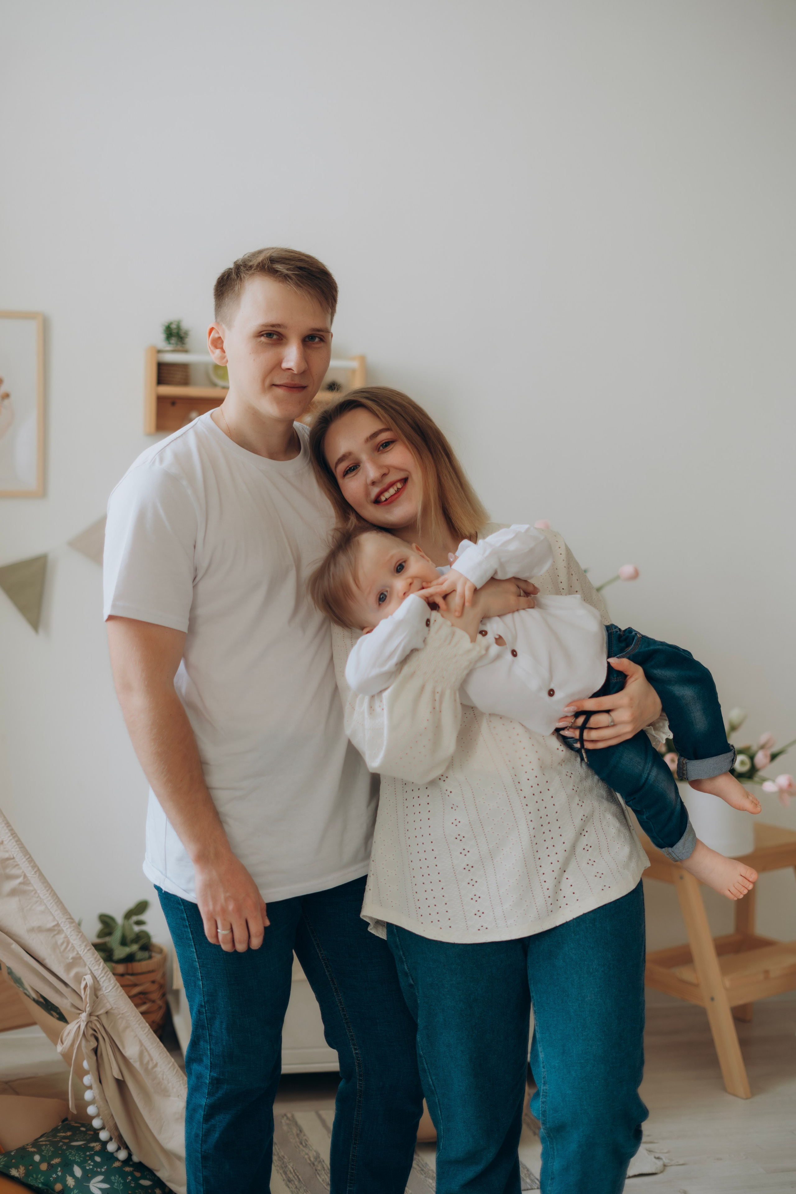 Фотосессия на первый годик. Фотограф Москва Виктория-Антуанетта