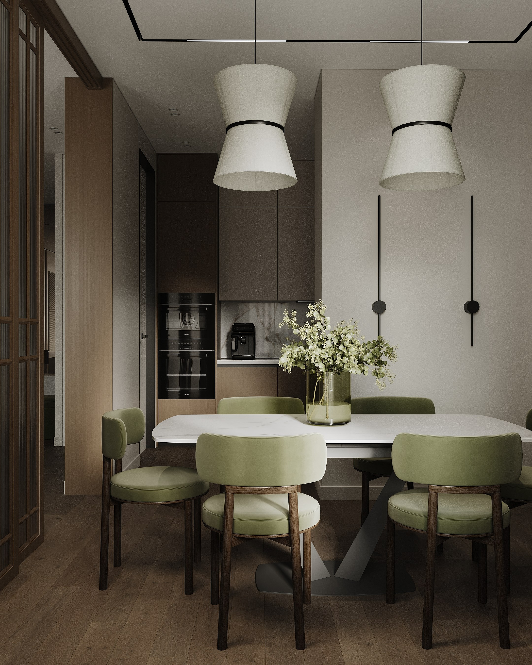 SUNSET AVE | 2024. Interior vizualization and Design